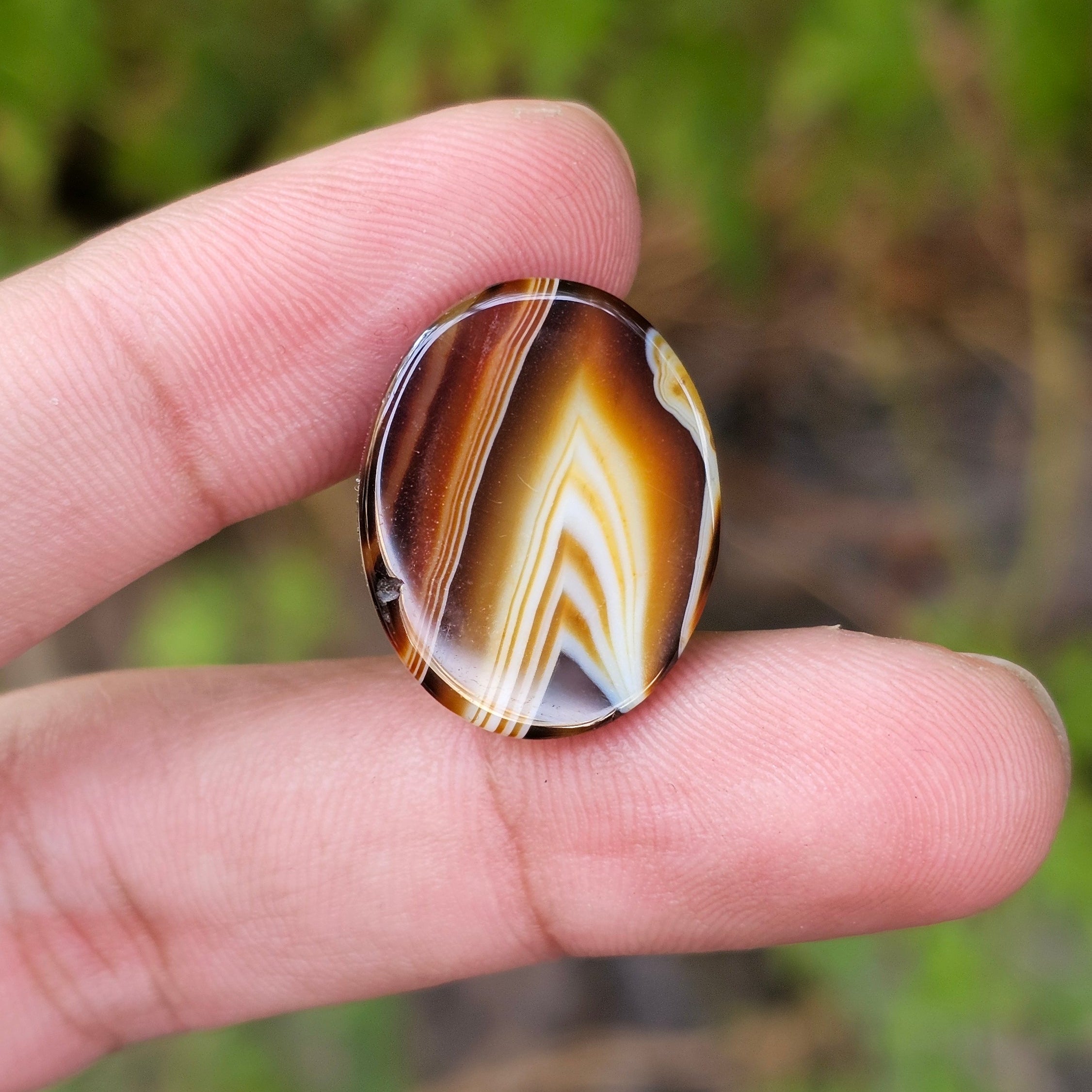 Natural Sulemani Aqeeq, (Agate) gemstone Weight: 23.60 carat