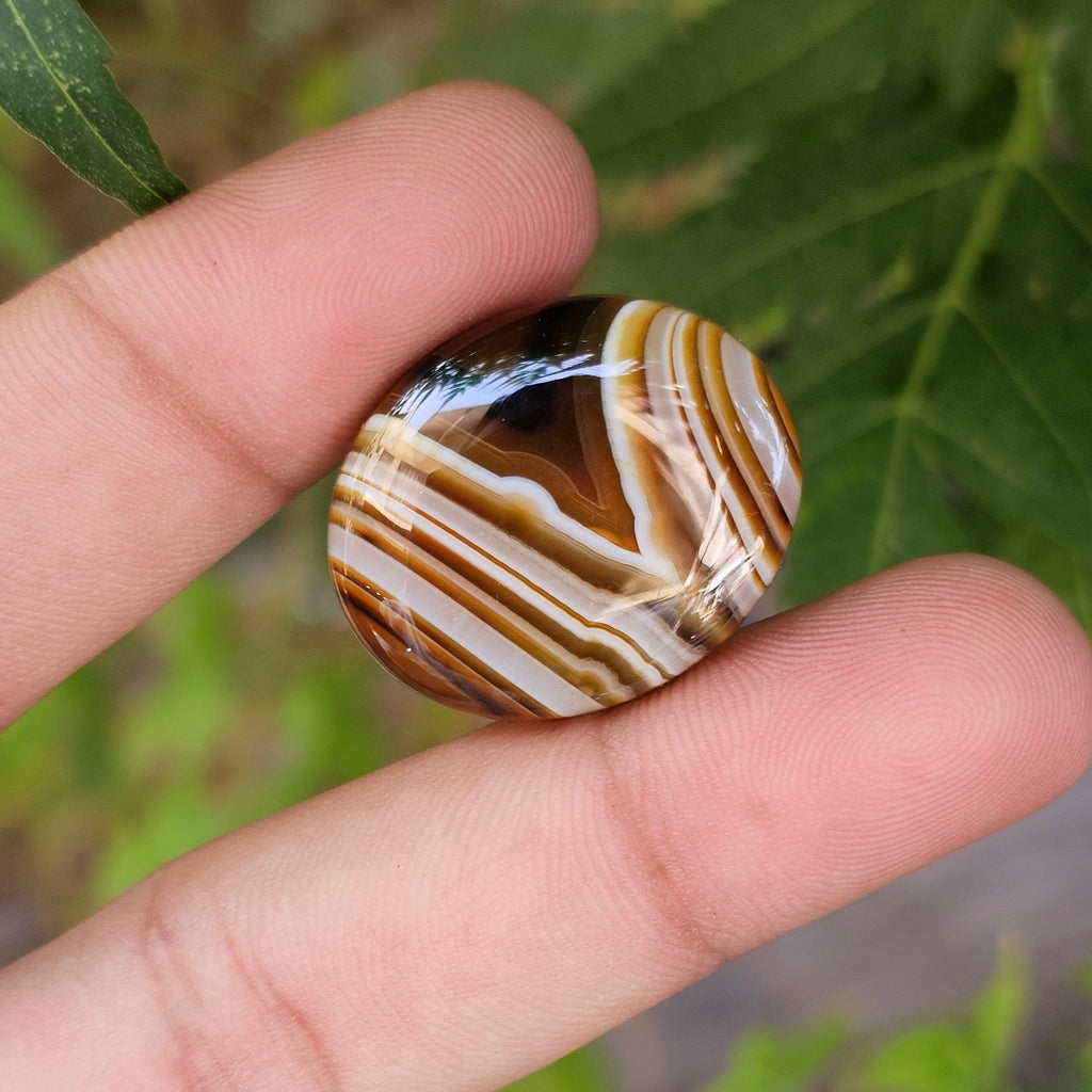 Natural Sulemani Aqeeq, (Agate) gemstone Weight: 33.85 carat