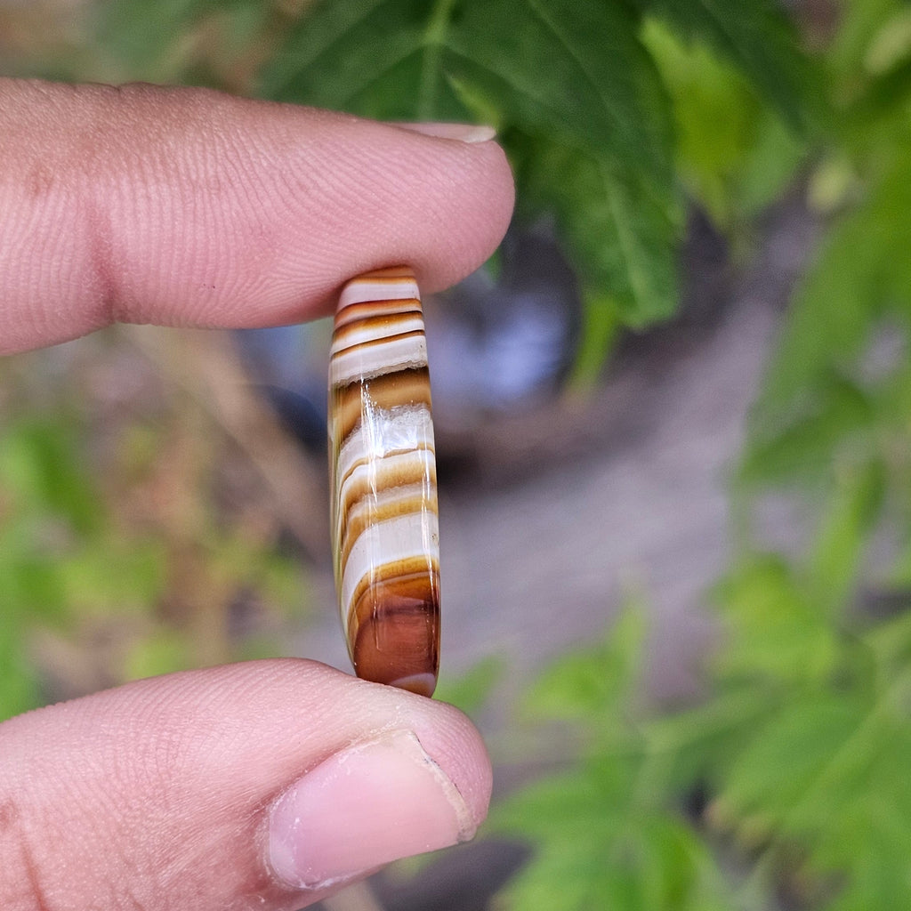 Natural Sulemani Aqeeq, (Agate) gemstone Weight: 33.85 carat