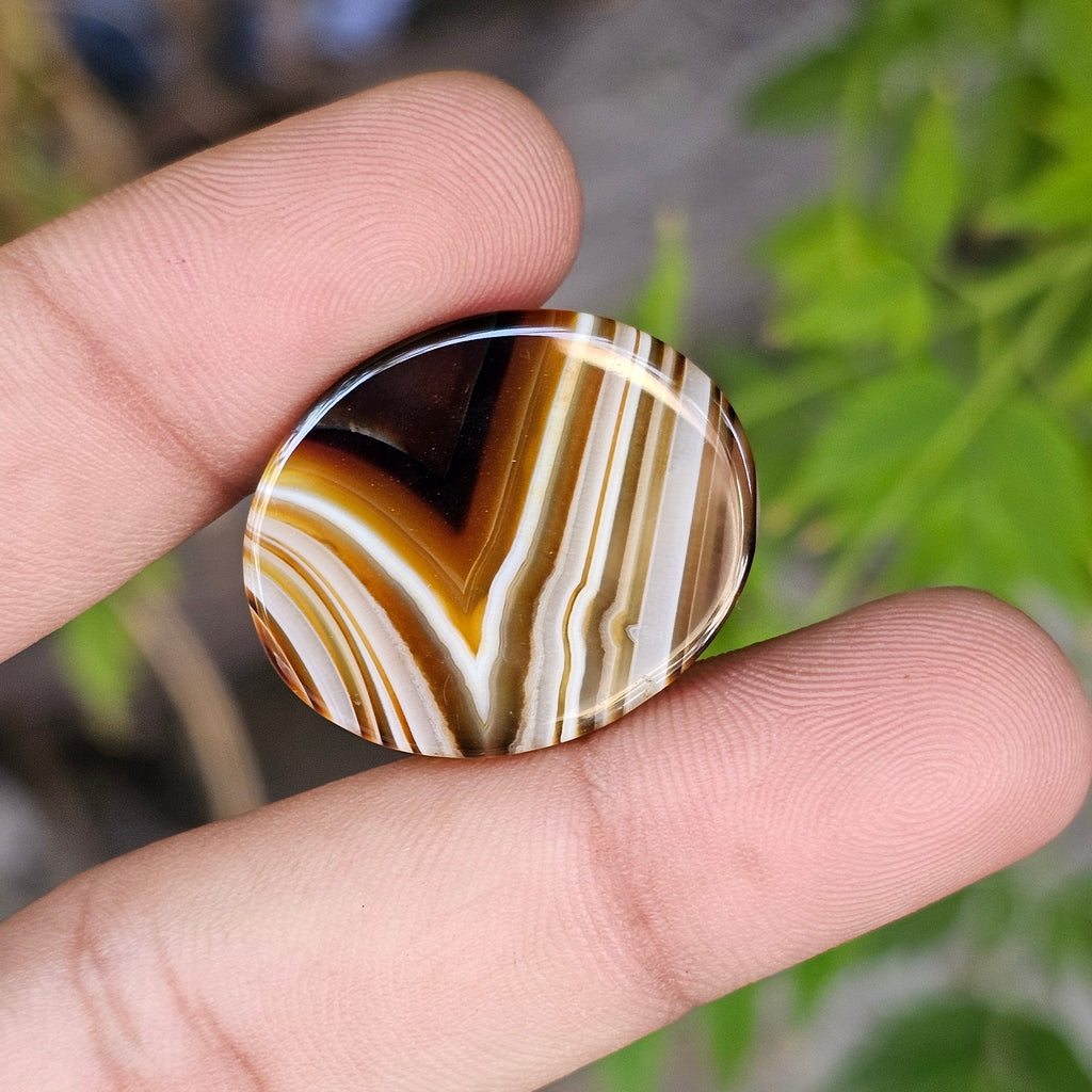 Natural Sulemani Aqeeq, (Agate) gemstone Weight: 33.85 carat
