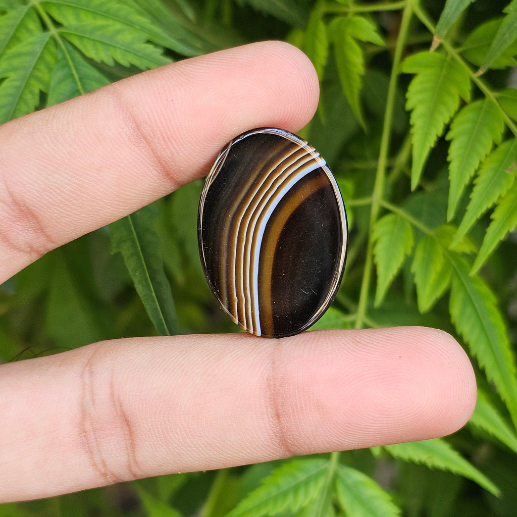 Natural Sulemani Aqeeq, (Agate) gemstone Weight: 30.85 carat