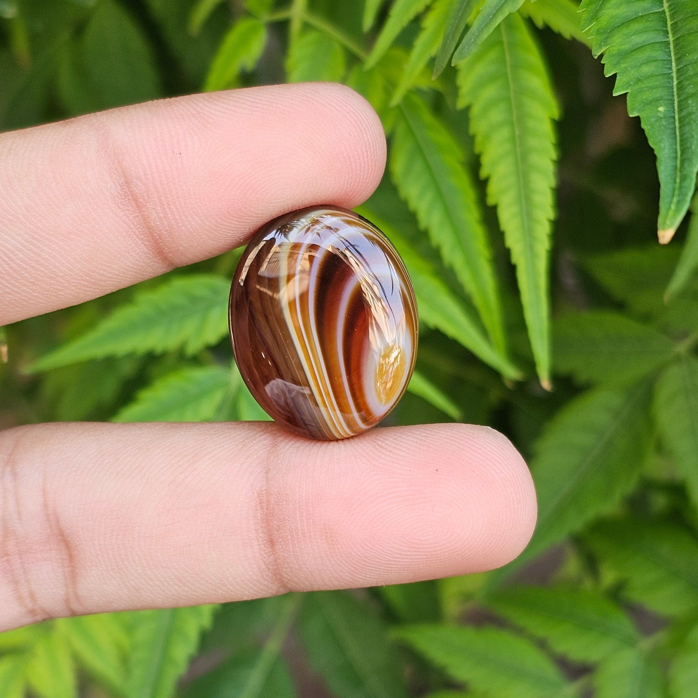 Natural Sulemani Aqeeq, (Agate) gemstone Weight: 28.30 carat