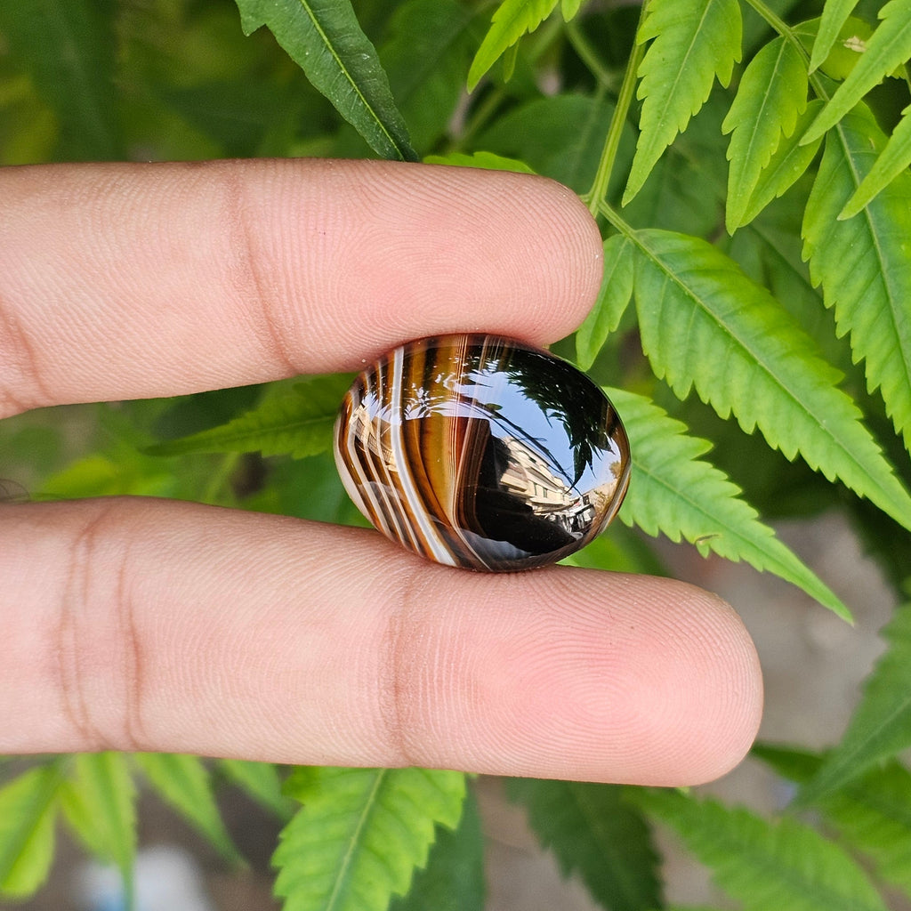 Natural Sulemani Aqeeq, (Agate) gemstone Weight: 23.35 carat