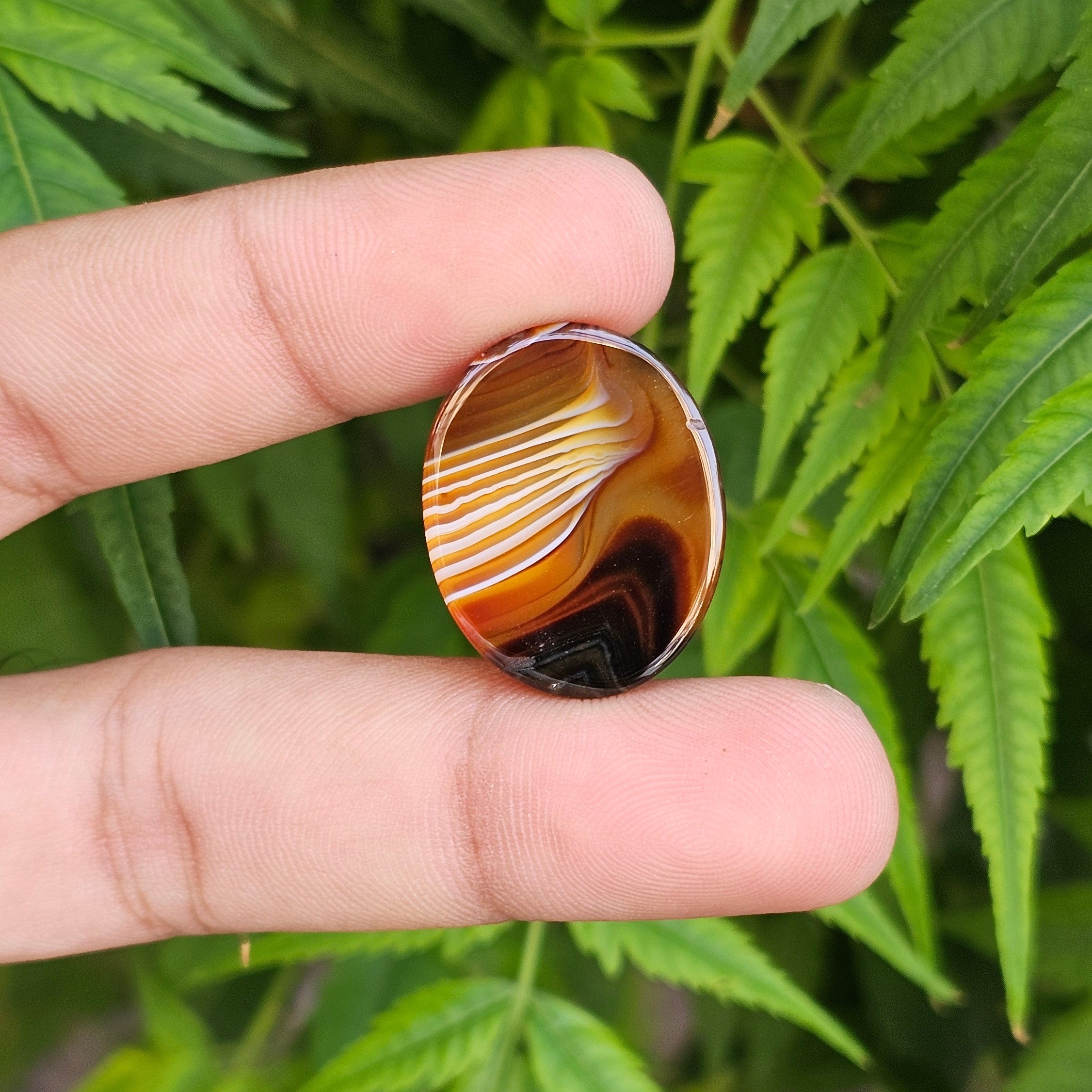 Natural Sulemani Aqeeq, (Agate) gemstone Weight: 30.25 carat