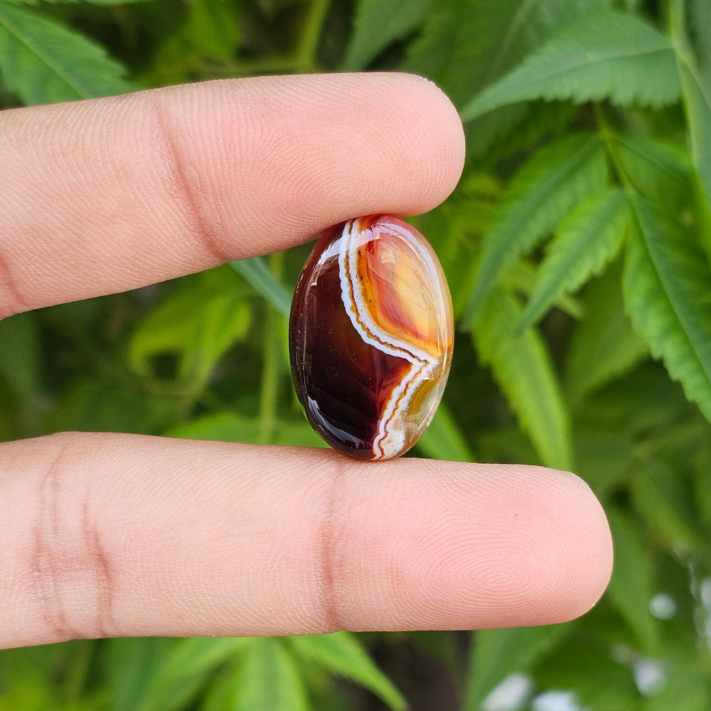 Natural Agate Stone, Such a Beautiful Natural Sulemani Aqeeq, Weight: