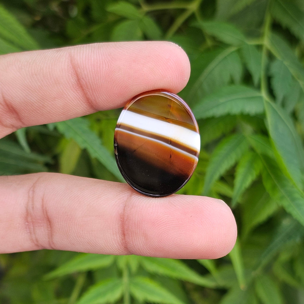 Natural Sulemani Aqeeq, (Agate) gemstone Weight: 28.55 Carat