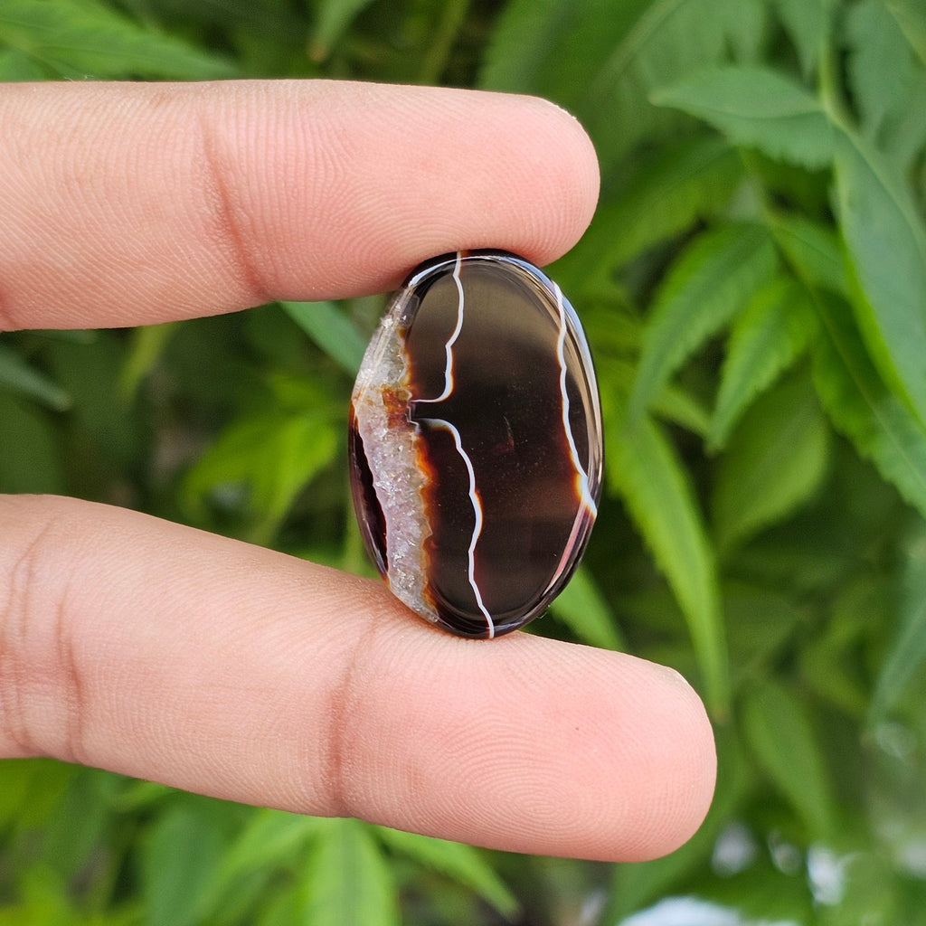 Natural Sulemani Aqeeq, (Agate) gemstone Weight: 33.30 Carat