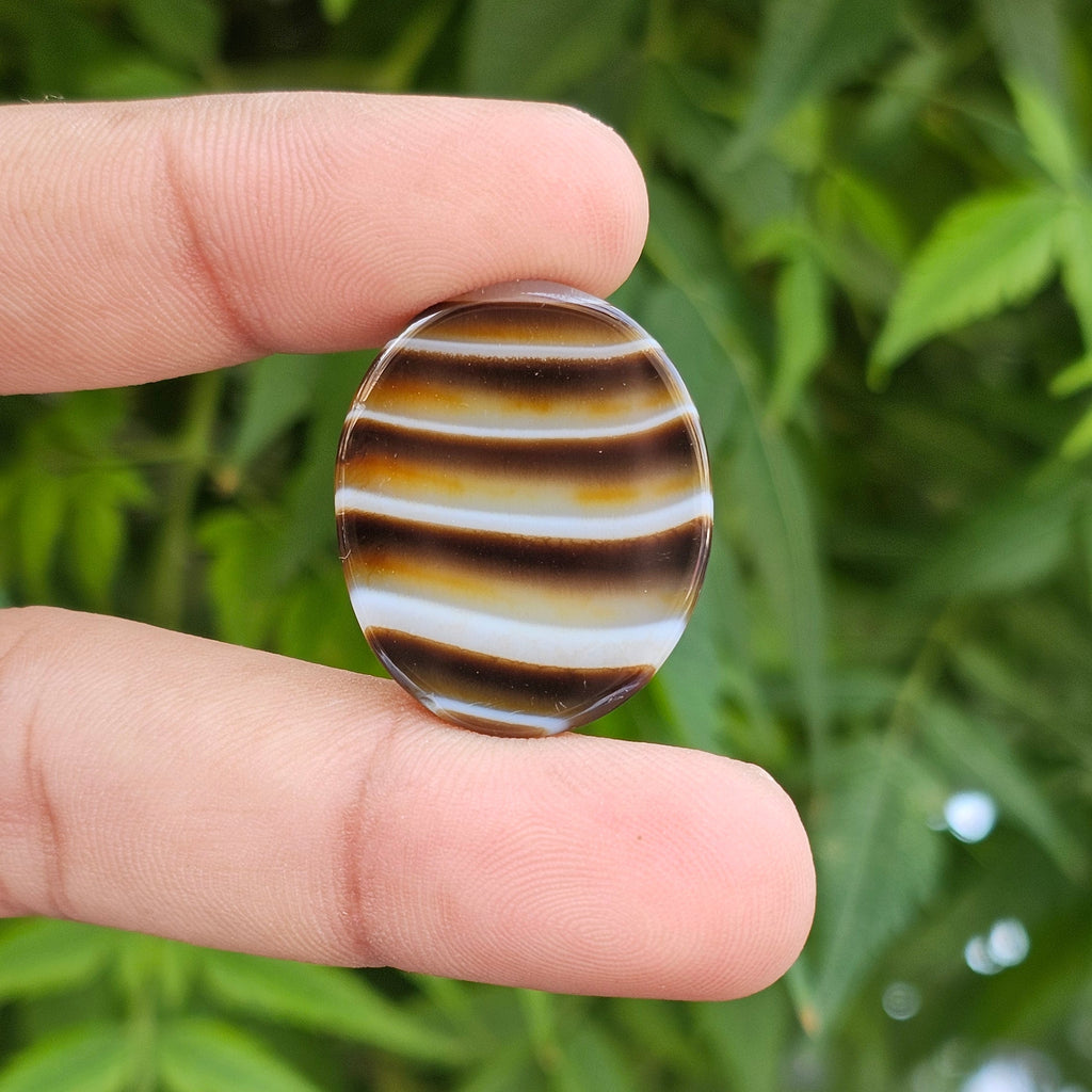 Natural Sulemani Aqeeq, (Agate) gemstone Weight: 32.55 Carat