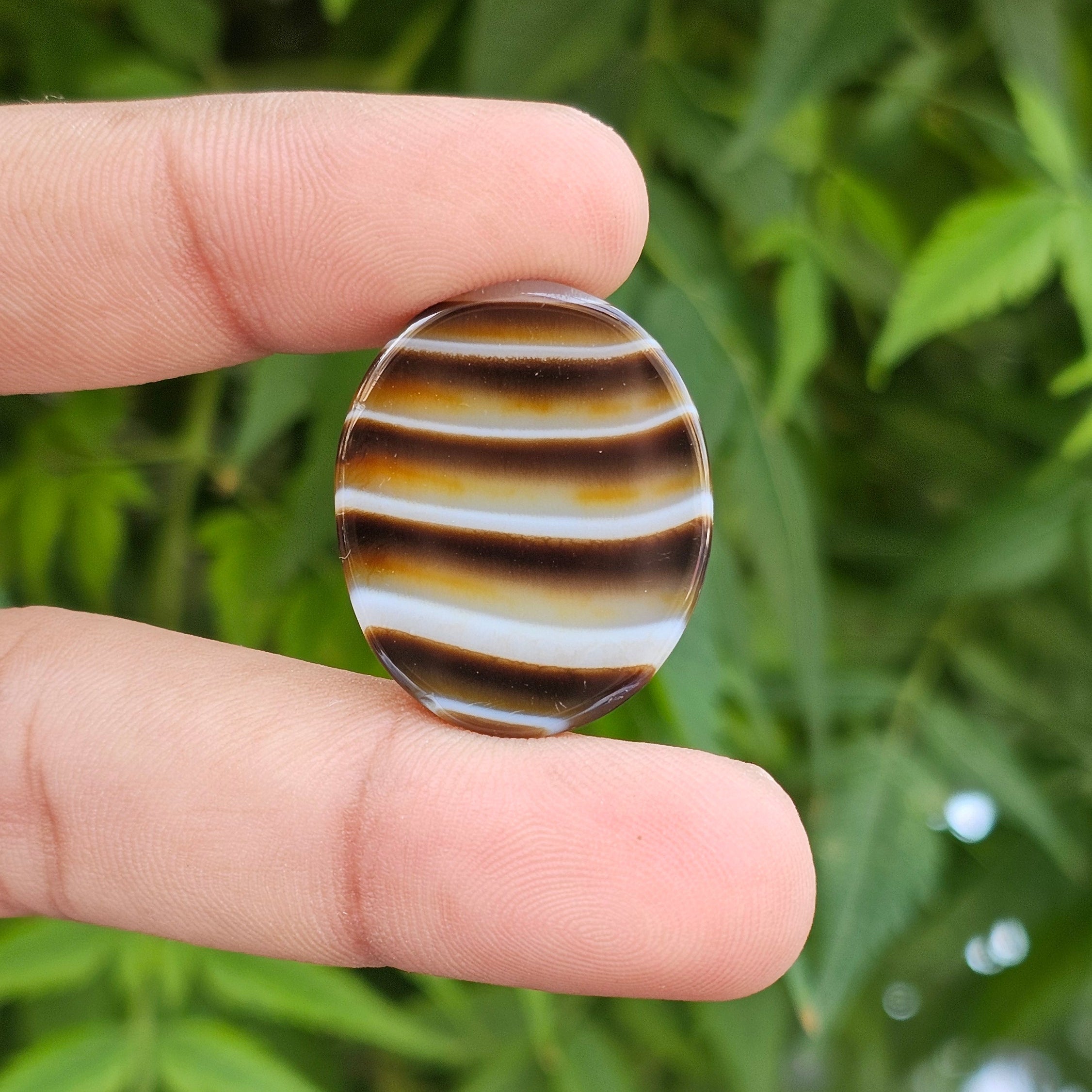 Natural Sulemani Aqeeq, (Agate) gemstone Weight: 32.55 Carat