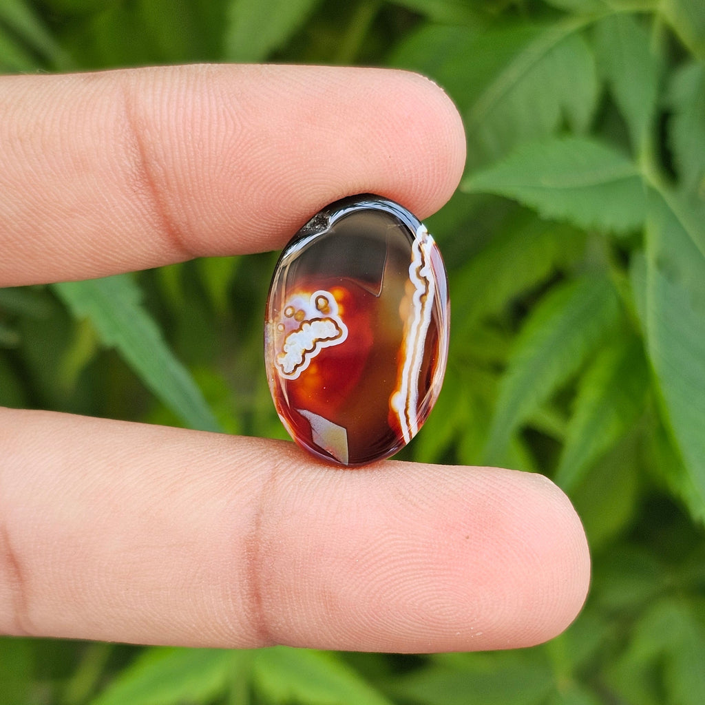 Natural Sulemani Aqeeq, (Agate) gemstone Weight: 22.90 Carat