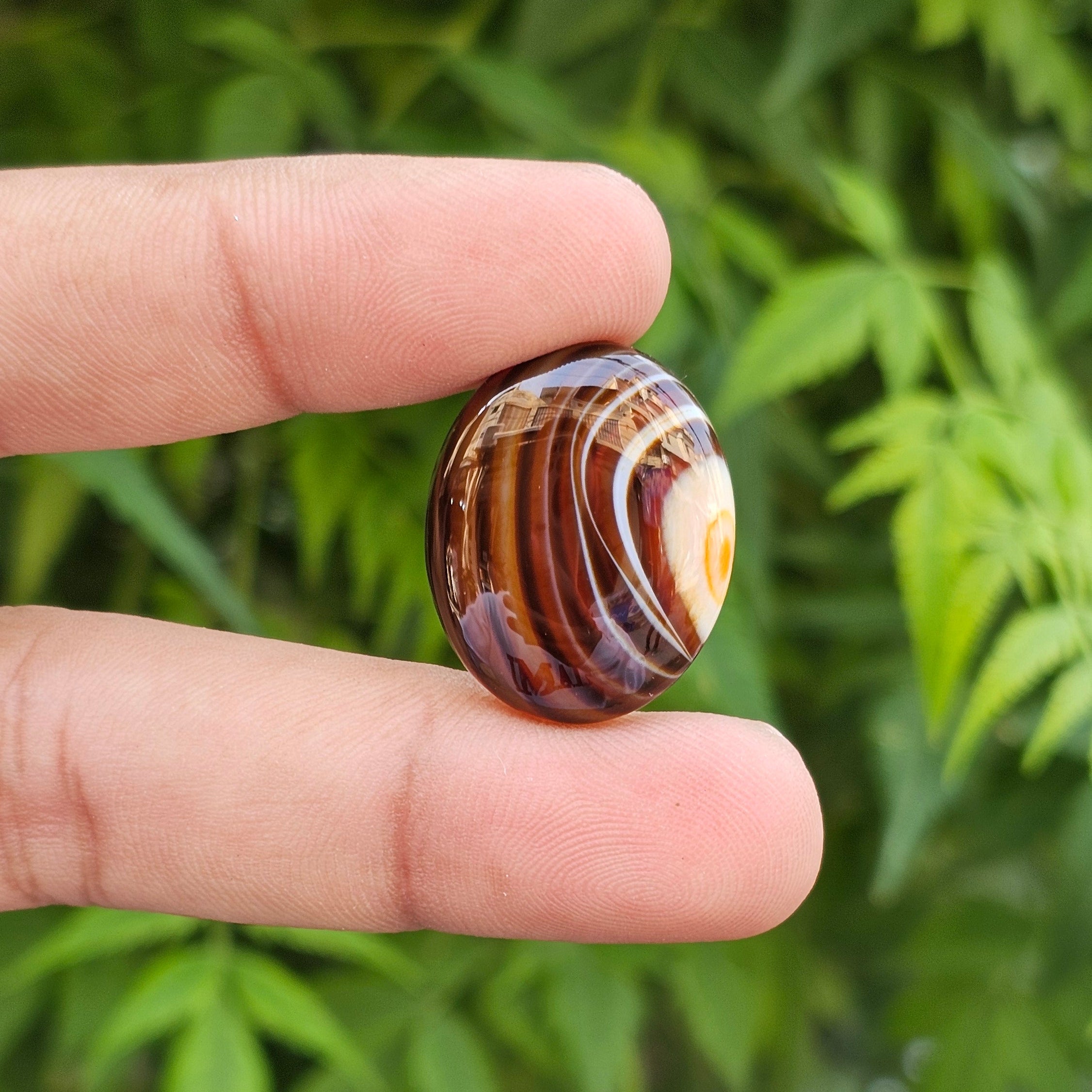 Natural Sulemani Aqeeq, (Agate) gemstone Weight: 24.65 Carat