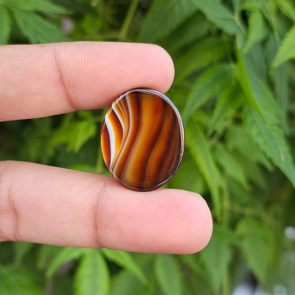 Natural Sulemani Aqeeq, (Agate) gemstone Weight: 24.65 Carat