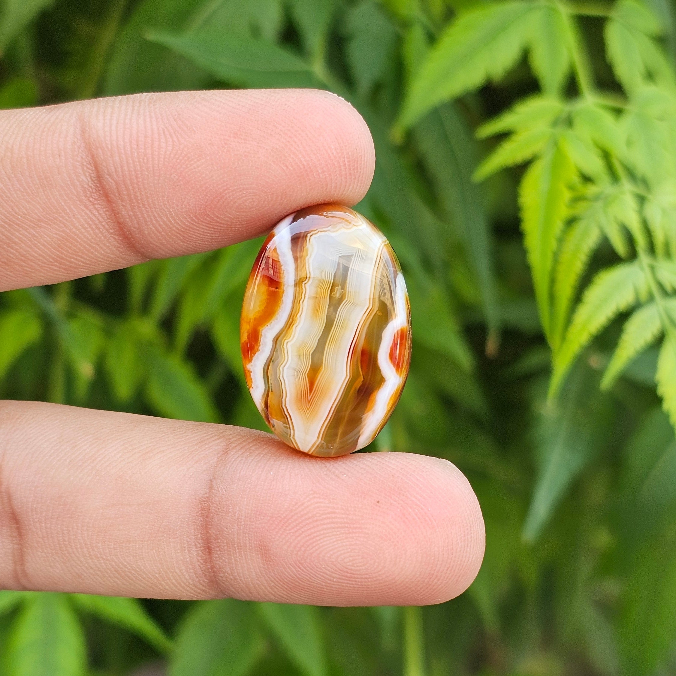 Natural Sulemani Aqeeq, (Agate) gemstone Weight: 30.50 CARAT