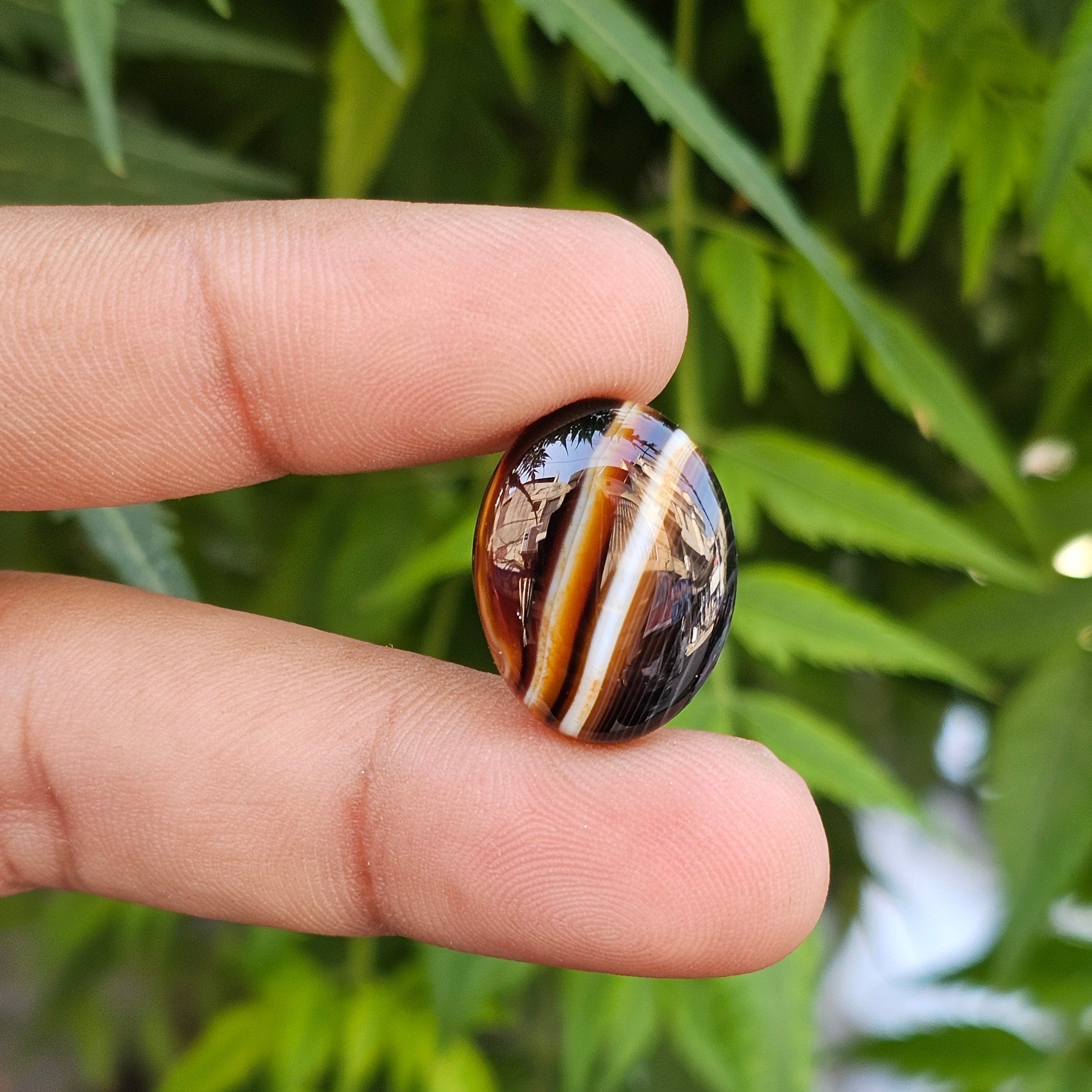 Natural Sulemani Aqeeq, (Agate) gemstone Weight: 15.80 Carat