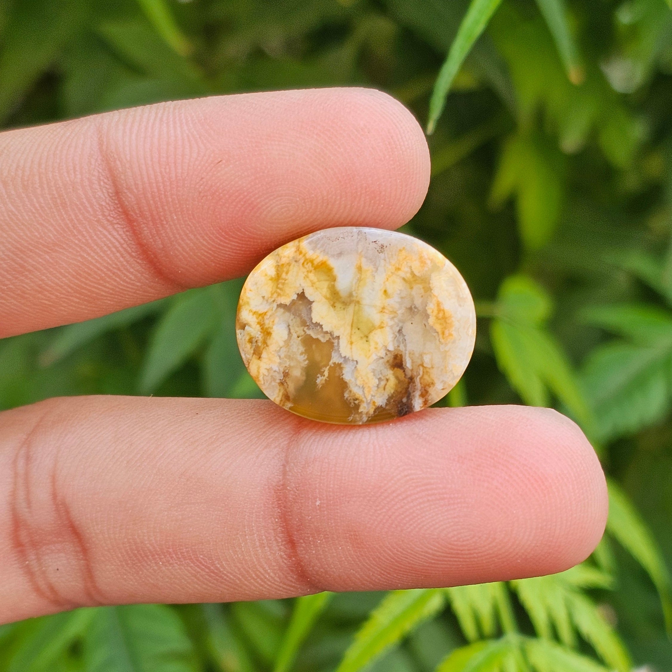 Natural Sulemani Aqeeq, (Agate) gemstone Weight: 25.85 Carat