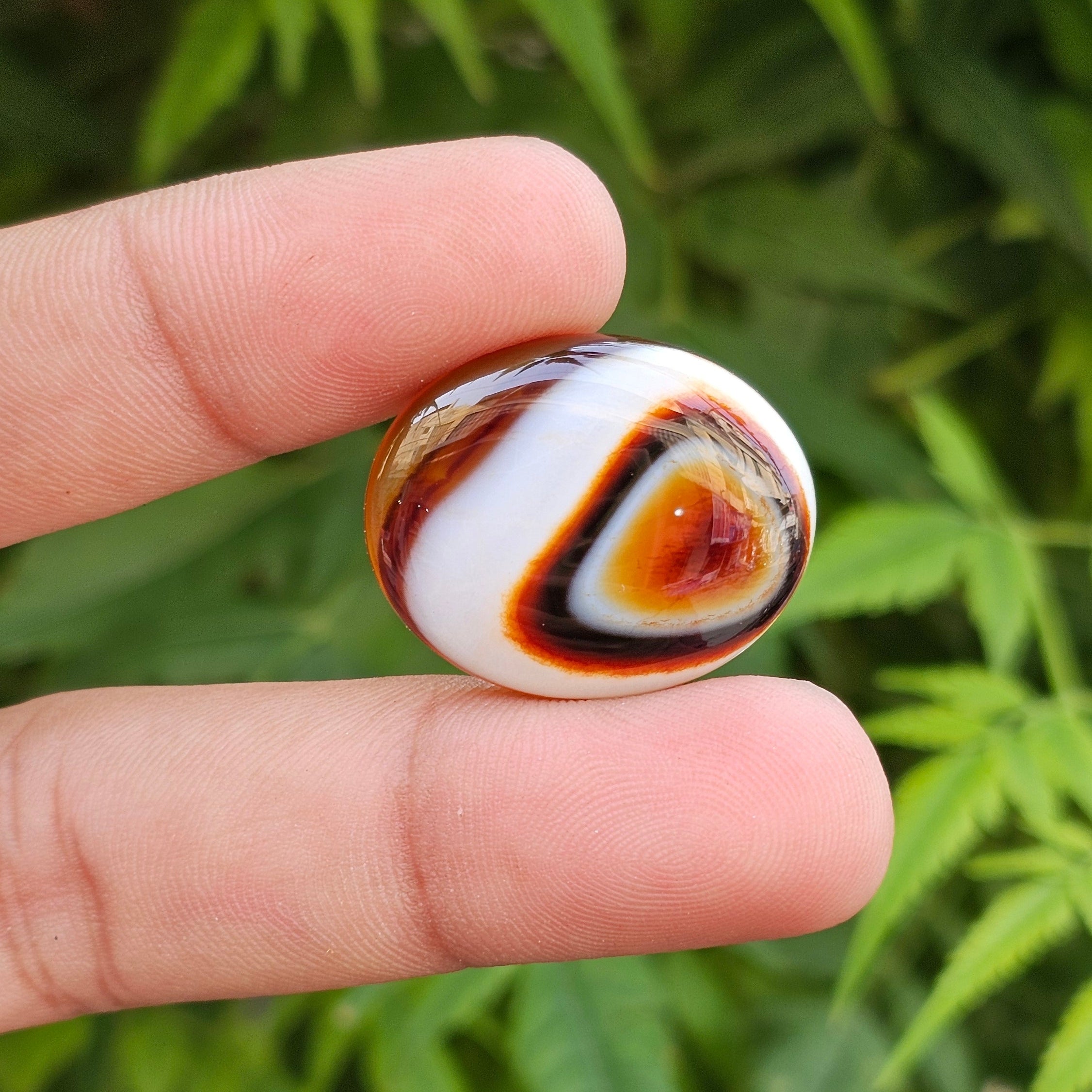 Natural Sulemani Aqeeq, (Agate) gemstone Weight: 30.90 Carat