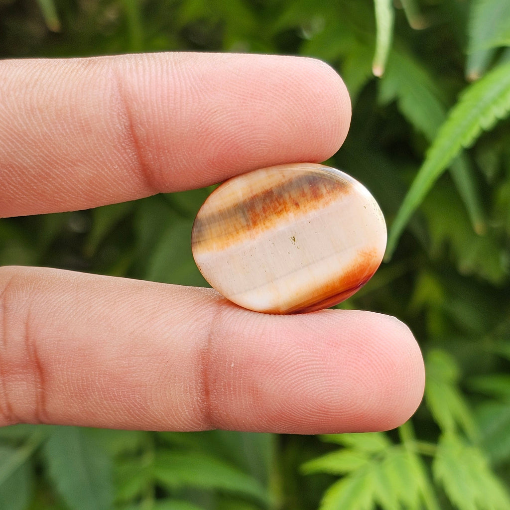 Natural Sulemani Aqeeq, (Agate) gemstone Weight: 21.80 Carat