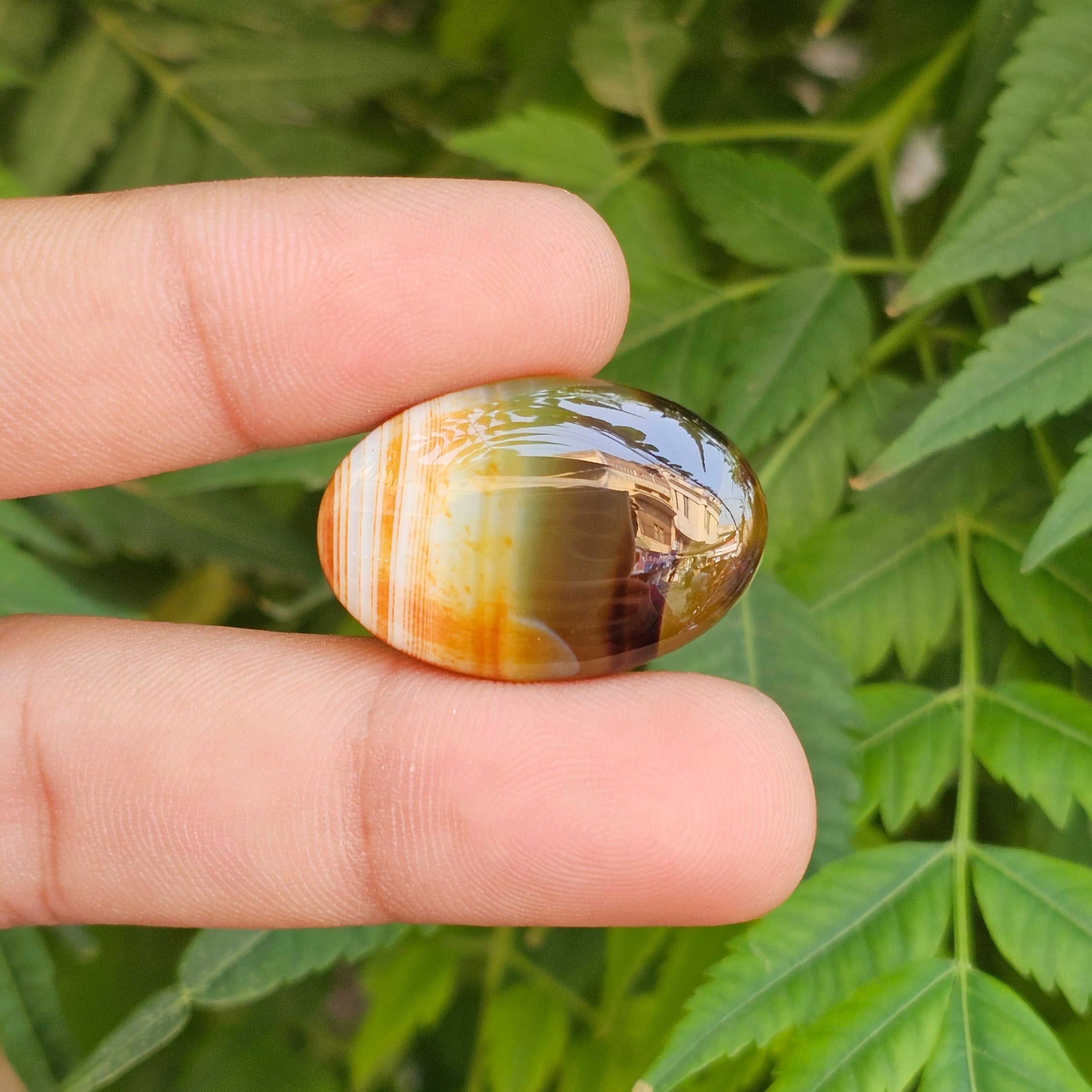 Natural Sulemani Aqeeq, (Agate) gemstone, Weight: 28.25 Carat