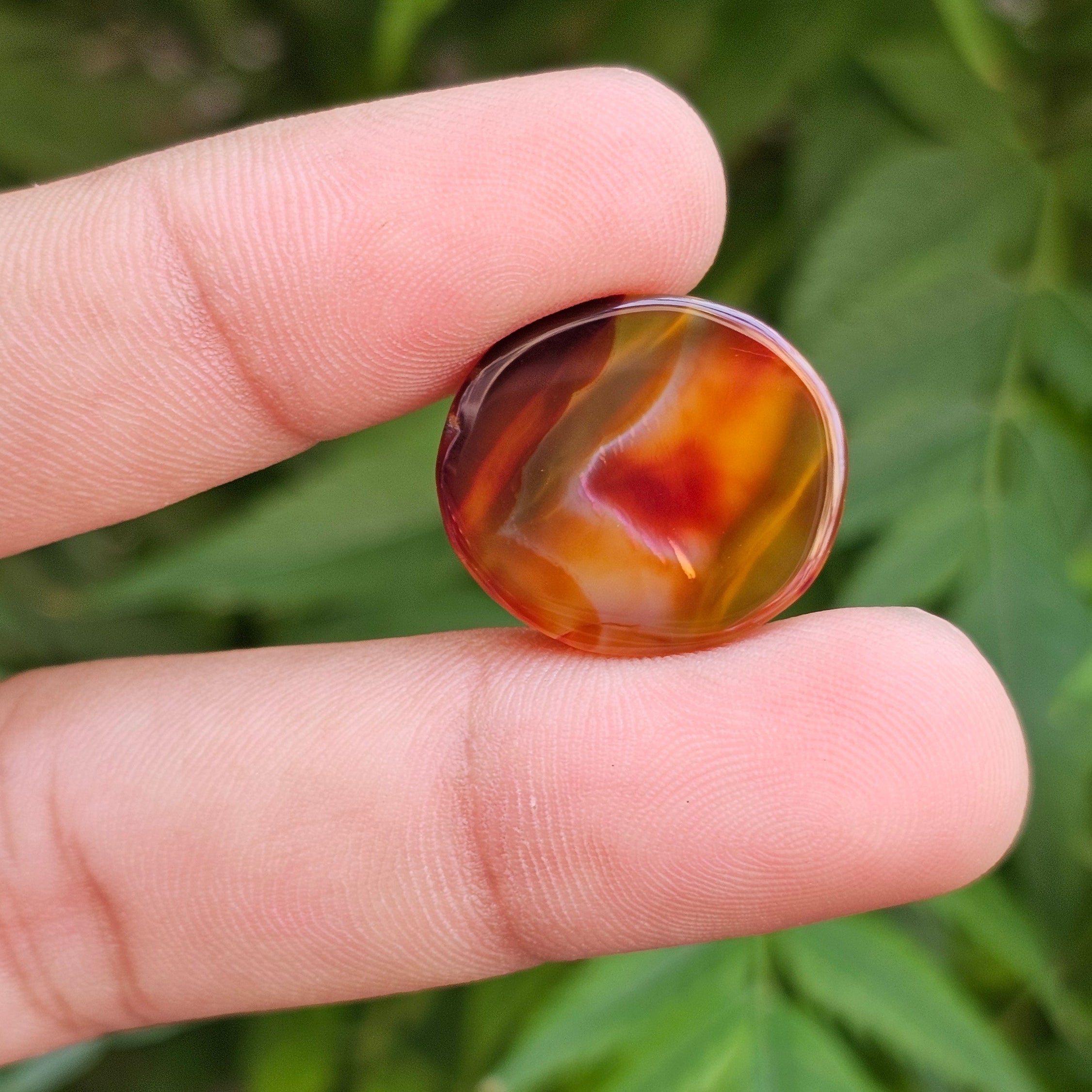 Natural Sulemani Aqeeq, (Agate) gemstone Weight: 20.45 Carat