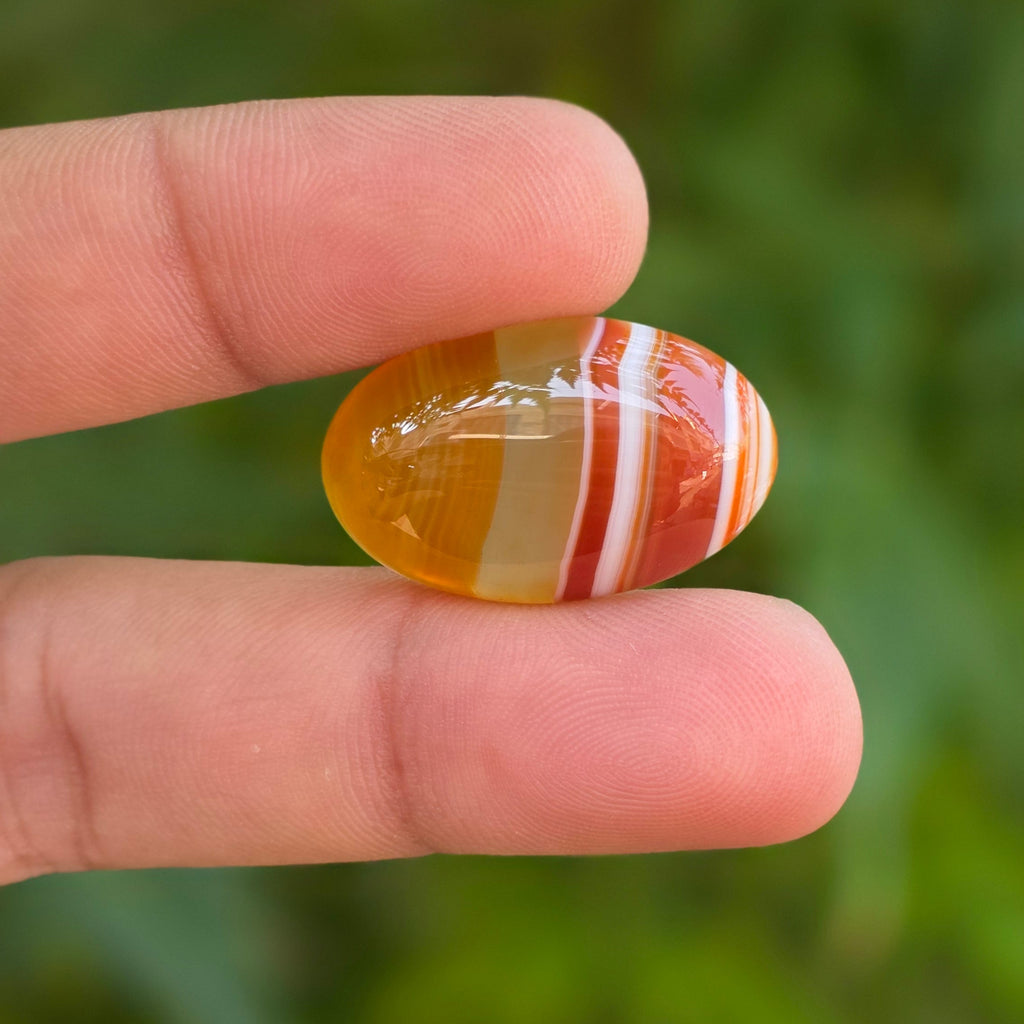 Natural Sulemani Aqeeq, (Agate) gemstone Weight: 27.65 carat