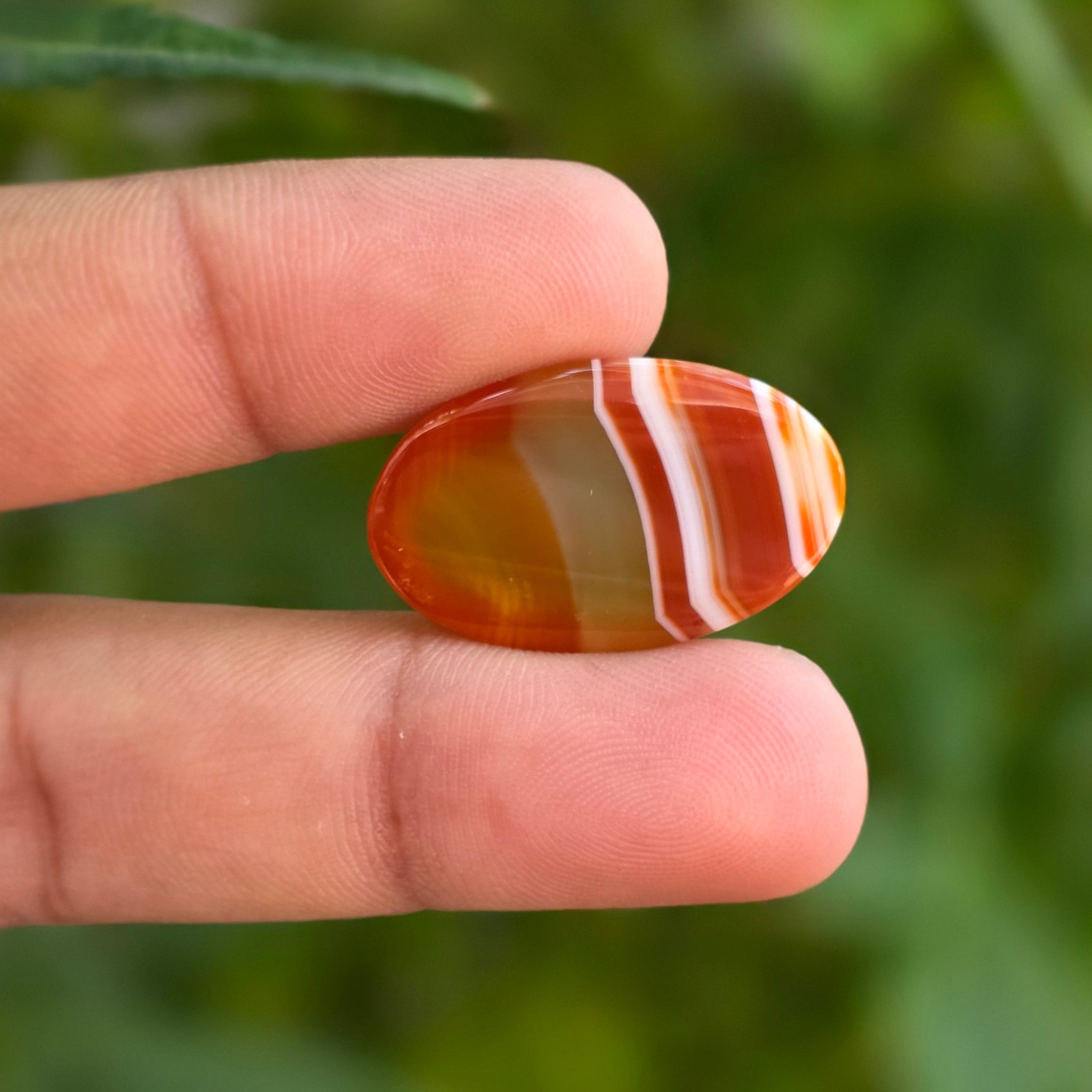 Natural Sulemani Aqeeq, (Agate) gemstone Weight: 27.65 carat