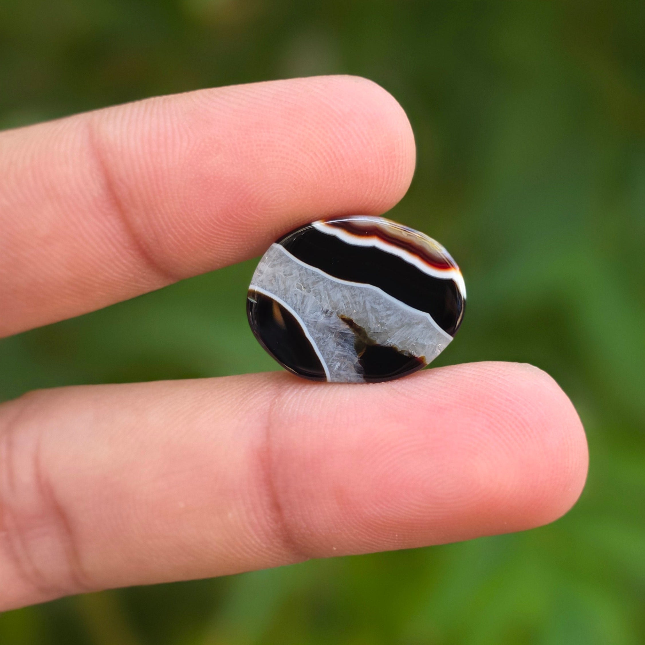 Natural Sulemani Aqeeq, (Agate) gemstone Weight: 19.75 carat