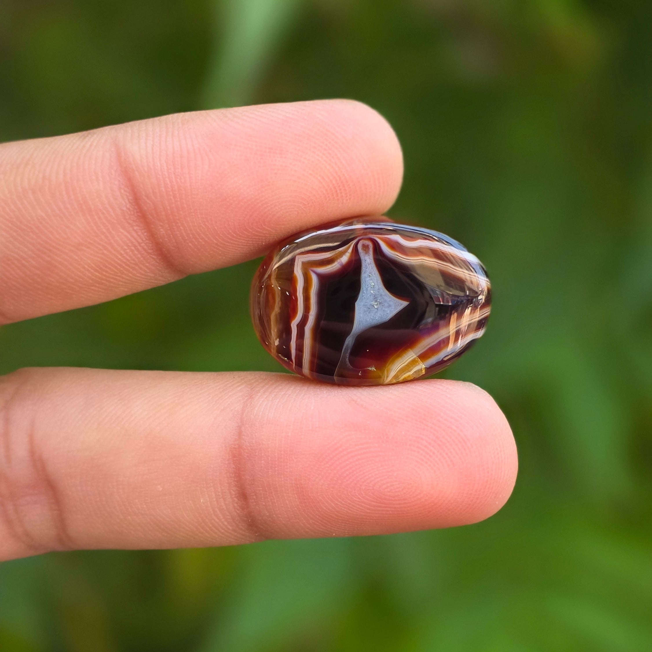 Natural Sulemani Aqeeq, (Agate) gemstone Weight: 27.60 carat