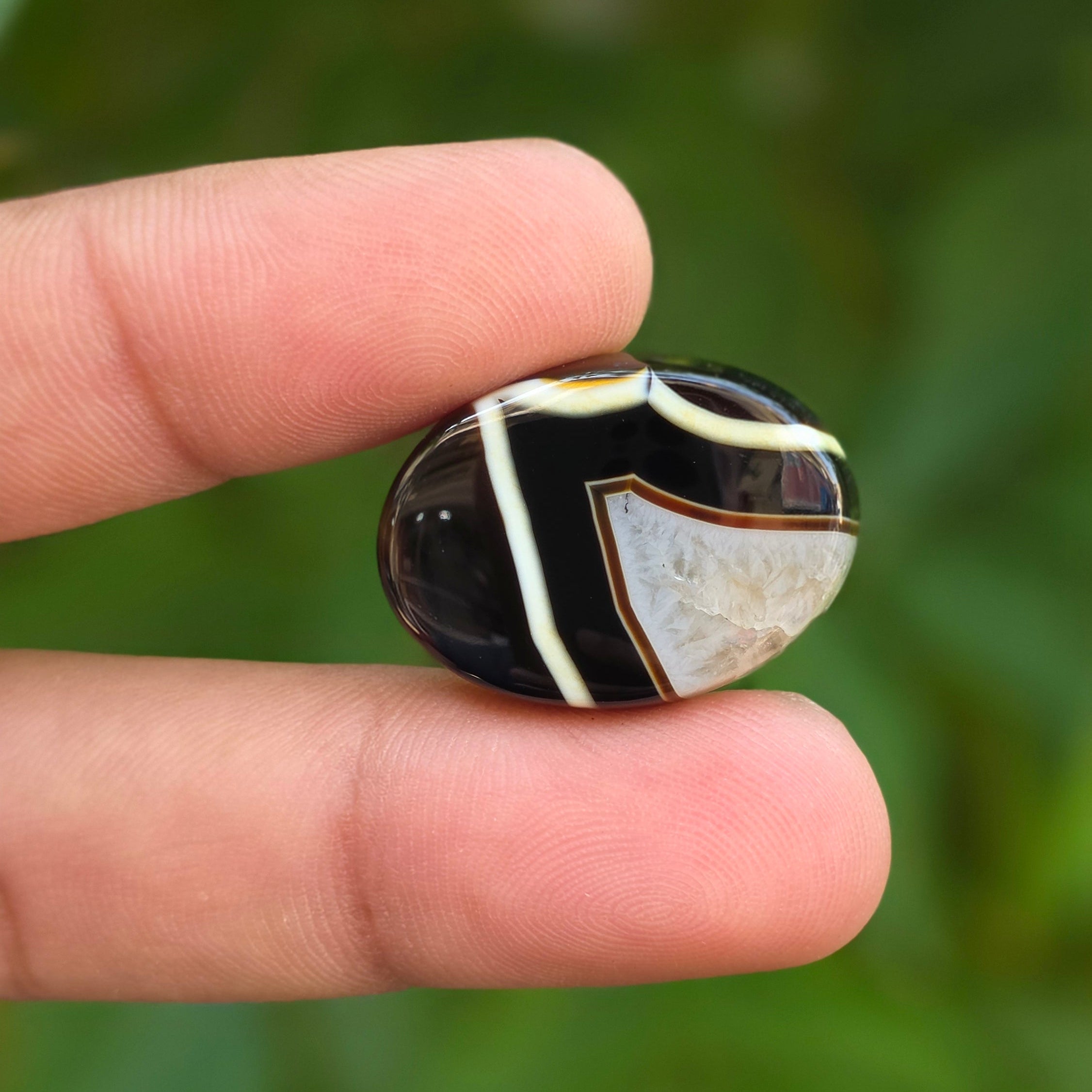 Natural Sulemani Aqeeq, (Agate) gemstone Weight: 29.05 carat