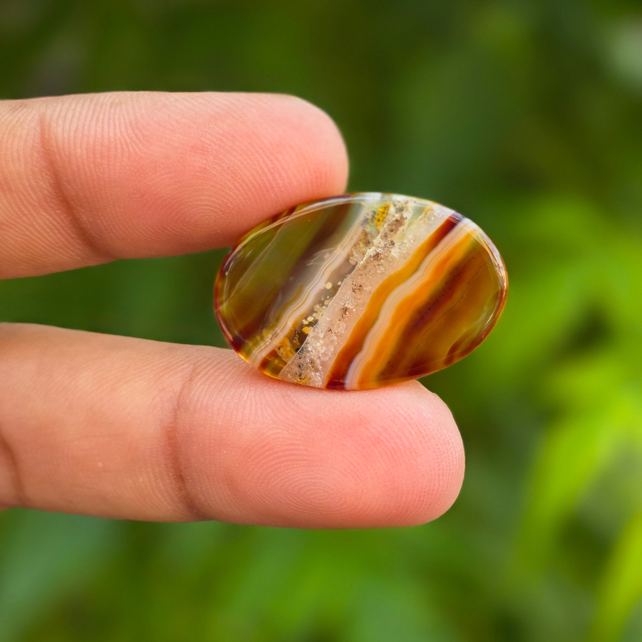 Natural Sulemani Aqeeq, (Agate) gemstone Weight: 23.95 carat