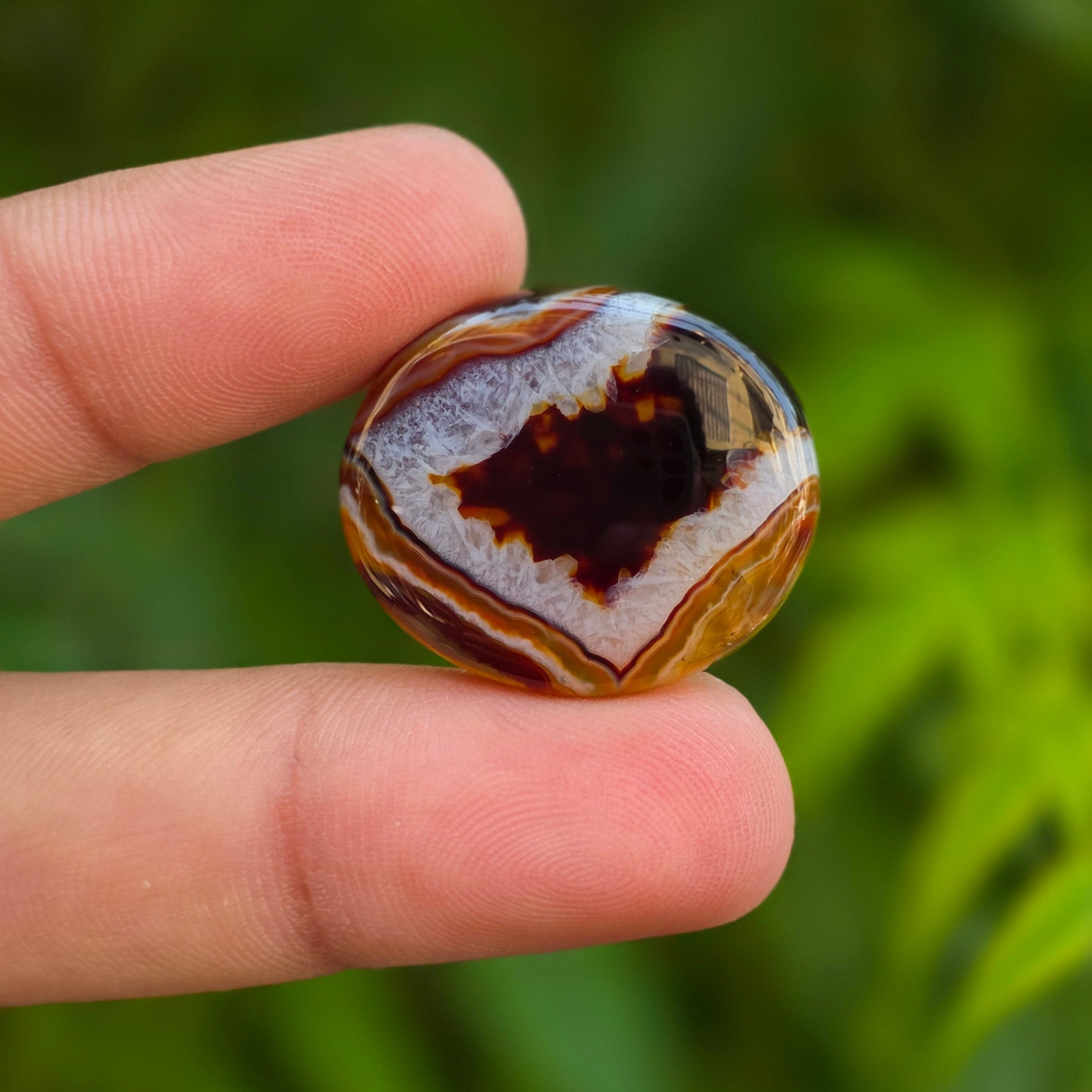 Natural Sulemani Aqeeq, (Agate) gemstone Weight: 32.60 carat