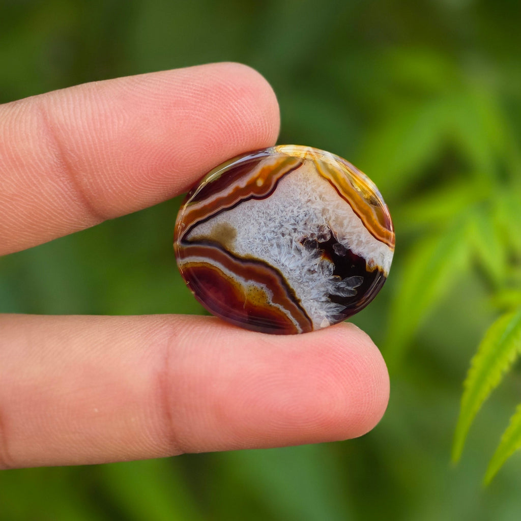 Natural Sulemani Aqeeq, (Agate) gemstone Weight: 32.60 carat