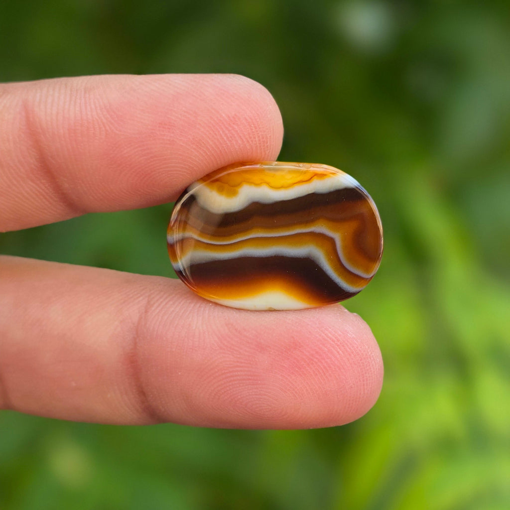 Natural Sulemani Aqeeq, (Agate) gemstone Weight: 17.10 carat