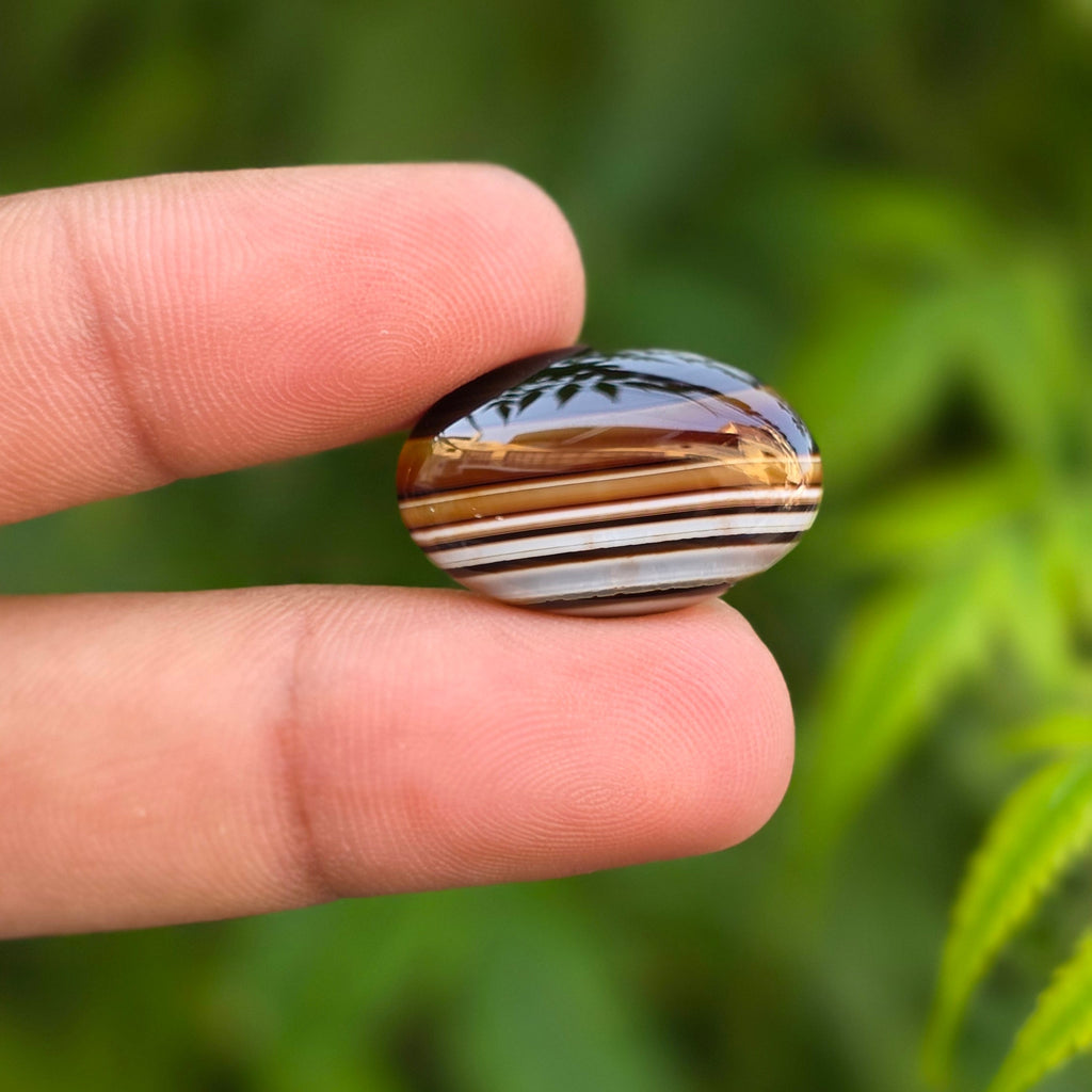 Natural Sulemani Aqeeq, (Agate) gemstone Weight: 16.40 carat