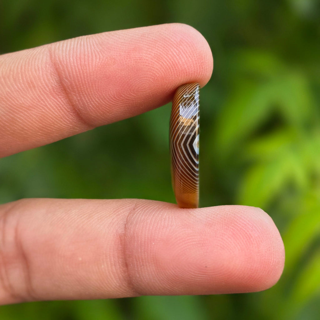Natural Sulemani Aqeeq, (Agate) gemstone Weight: 16.40 carat