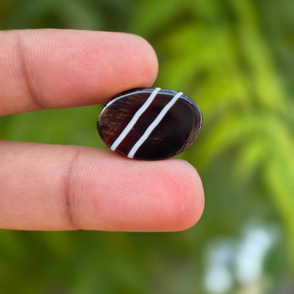 Natural Sulemani Aqeeq, (Agate) gemstone Weight: 20.95 carat