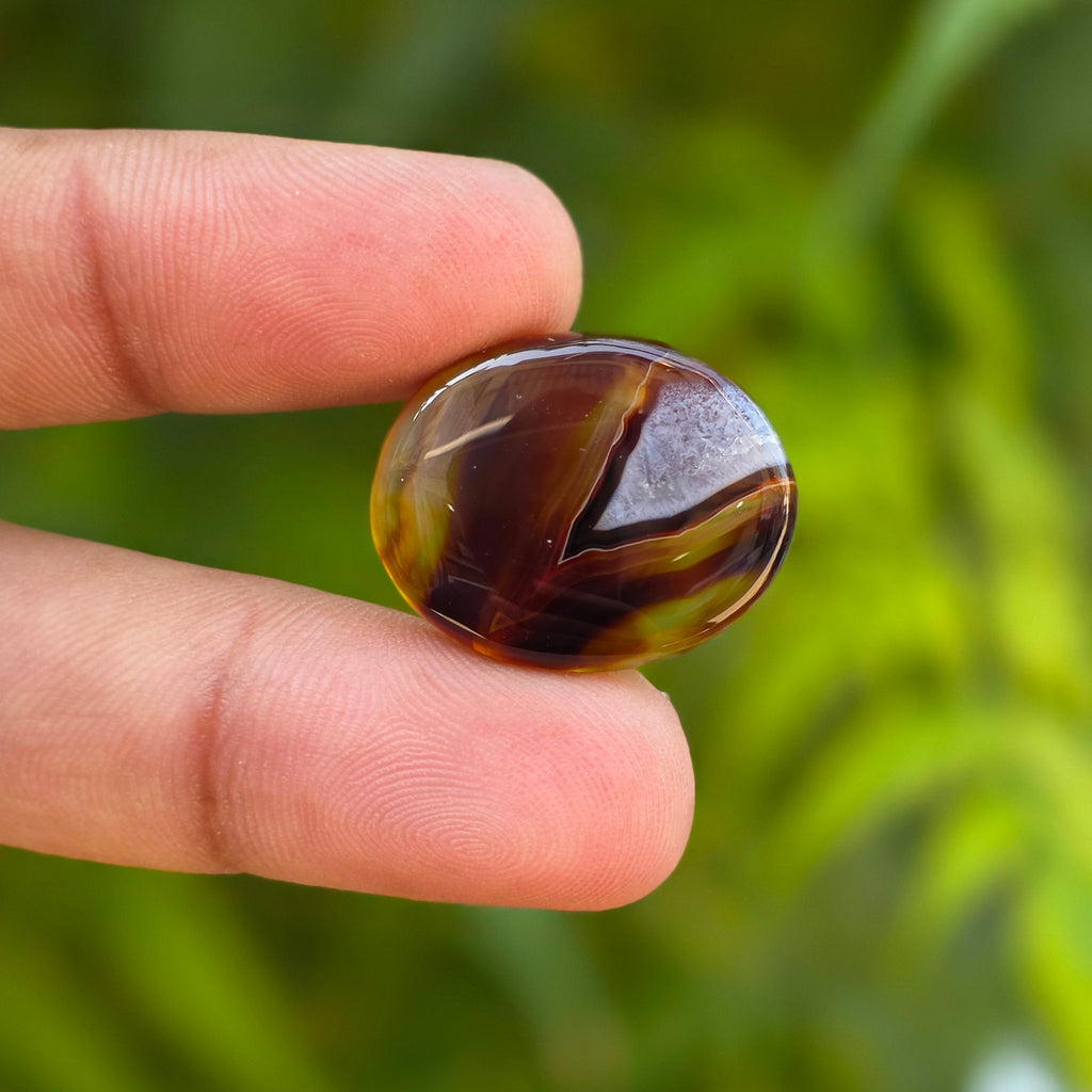 Natural Sulemani Aqeeq, (Agate) gemstone Weight: 22.65 carat