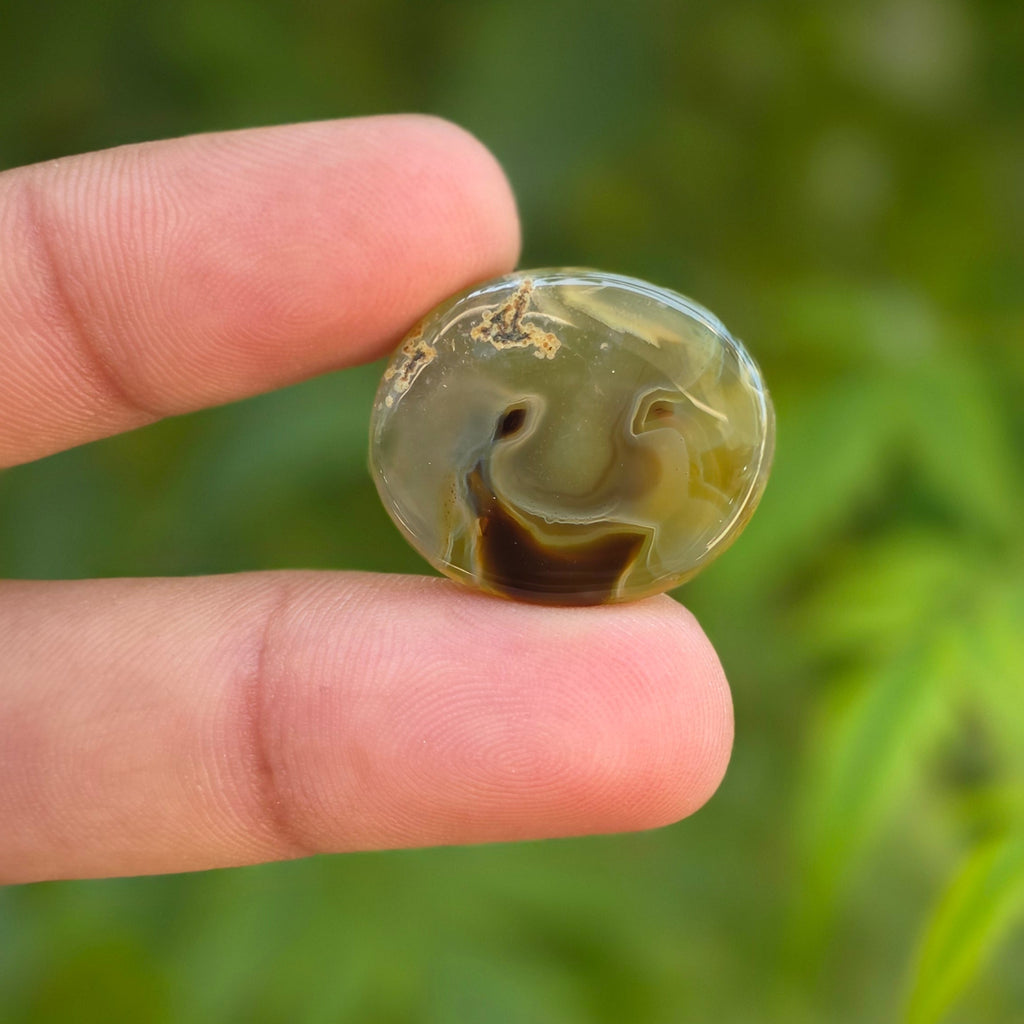 Natural Sulemani Aqeeq, (Agate) gemstone Weight: 20.50 carat