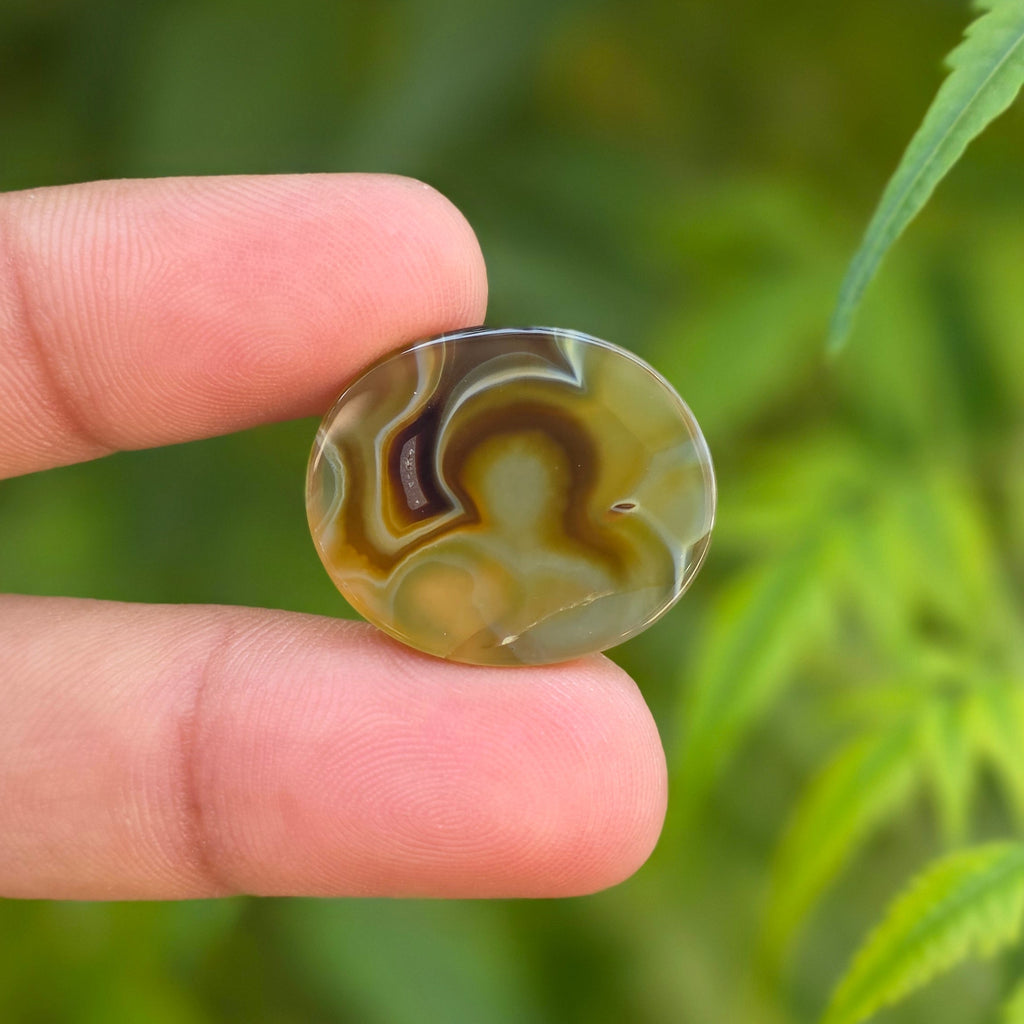 Natural Sulemani Aqeeq, (Agate) gemstone Weight: 20.50 carat