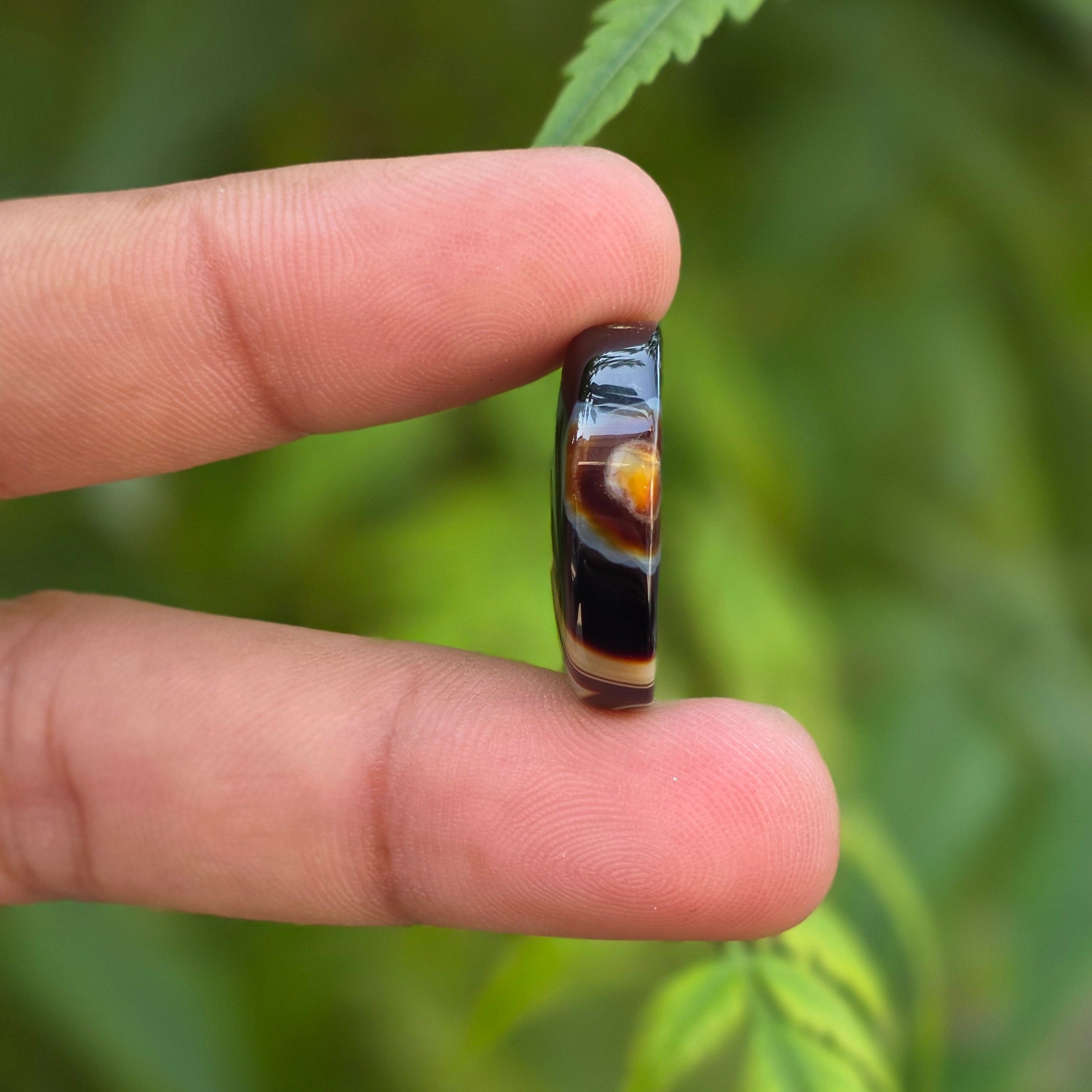 Natural Sulemani Aqeeq, (Agate) gemstone Weight: 28.55 carat