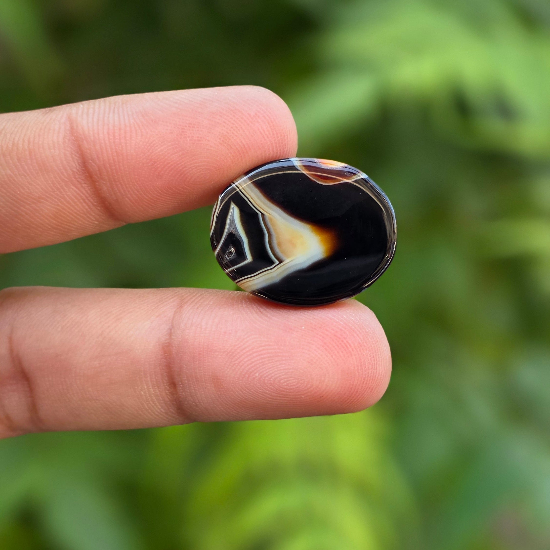 Natural Sulemani Aqeeq, (Agate) gemstone Weight: 28.55 carat