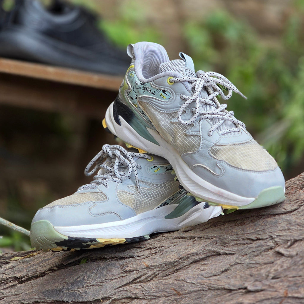 Size 9 New Designer Men’s Shoes – Print Punk HipHop Casual (USED) | Ghazali Style