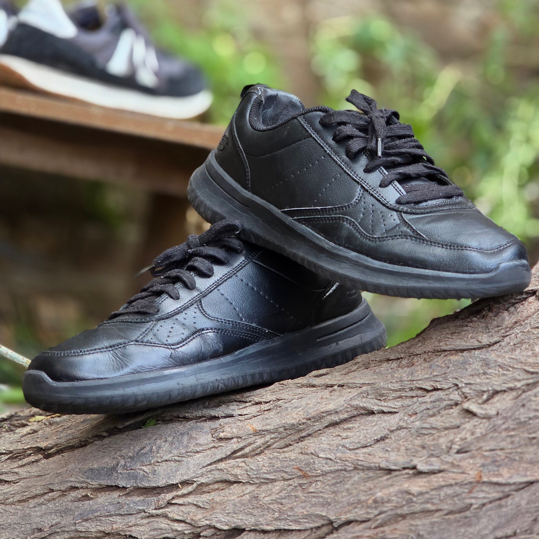 Size 10 Men’s Casual Running Sneakers – PU Breathable Non-Slip (USED) | Ghazali Style