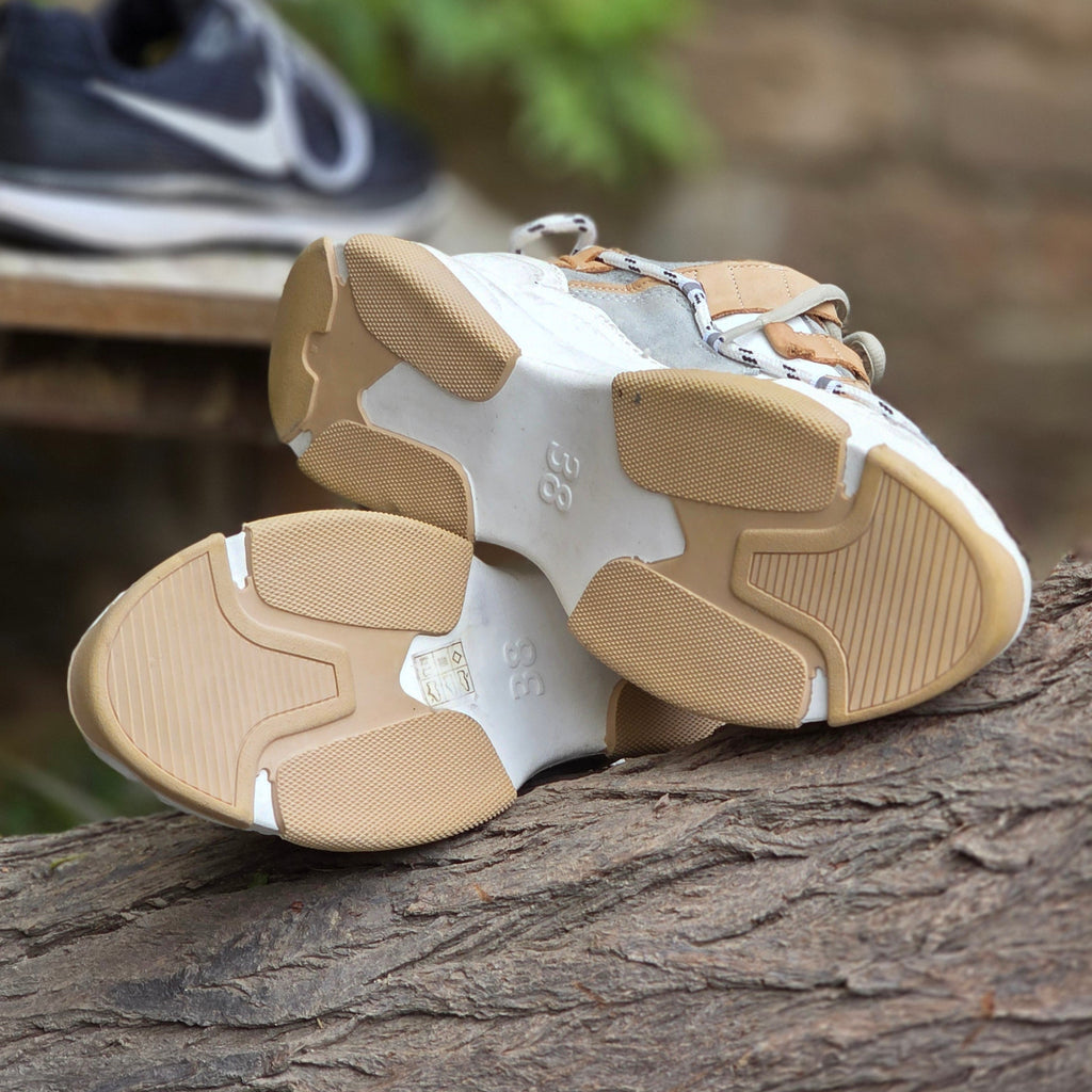 Size 7 New Boom Cement Sneakers (USED) | Ghazali Style