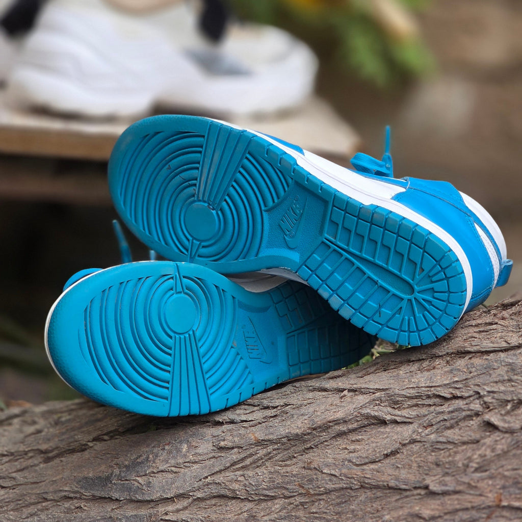 Size 5.5 Nike Dunk High “Laser Blue” Sneakers – USED | Ghazali Style