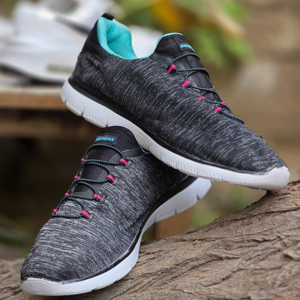 Size 8 Skechers Women’s Summits Quick Getaway Sneaker – Black | USED | Ghazali Style