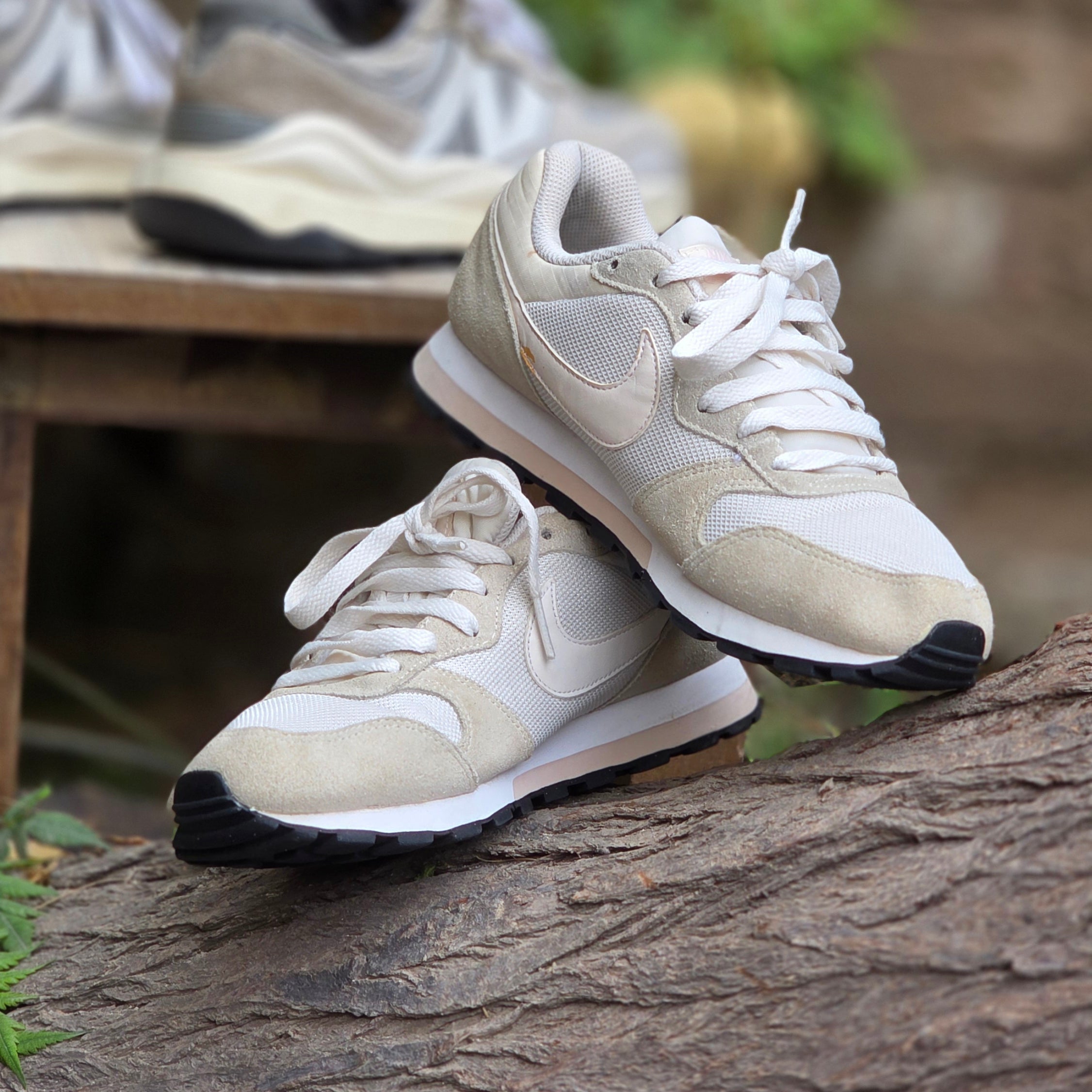 Size 5.5 Nike MD Runner 2 Phantom Light Cream Sneakers | Ghazali Style