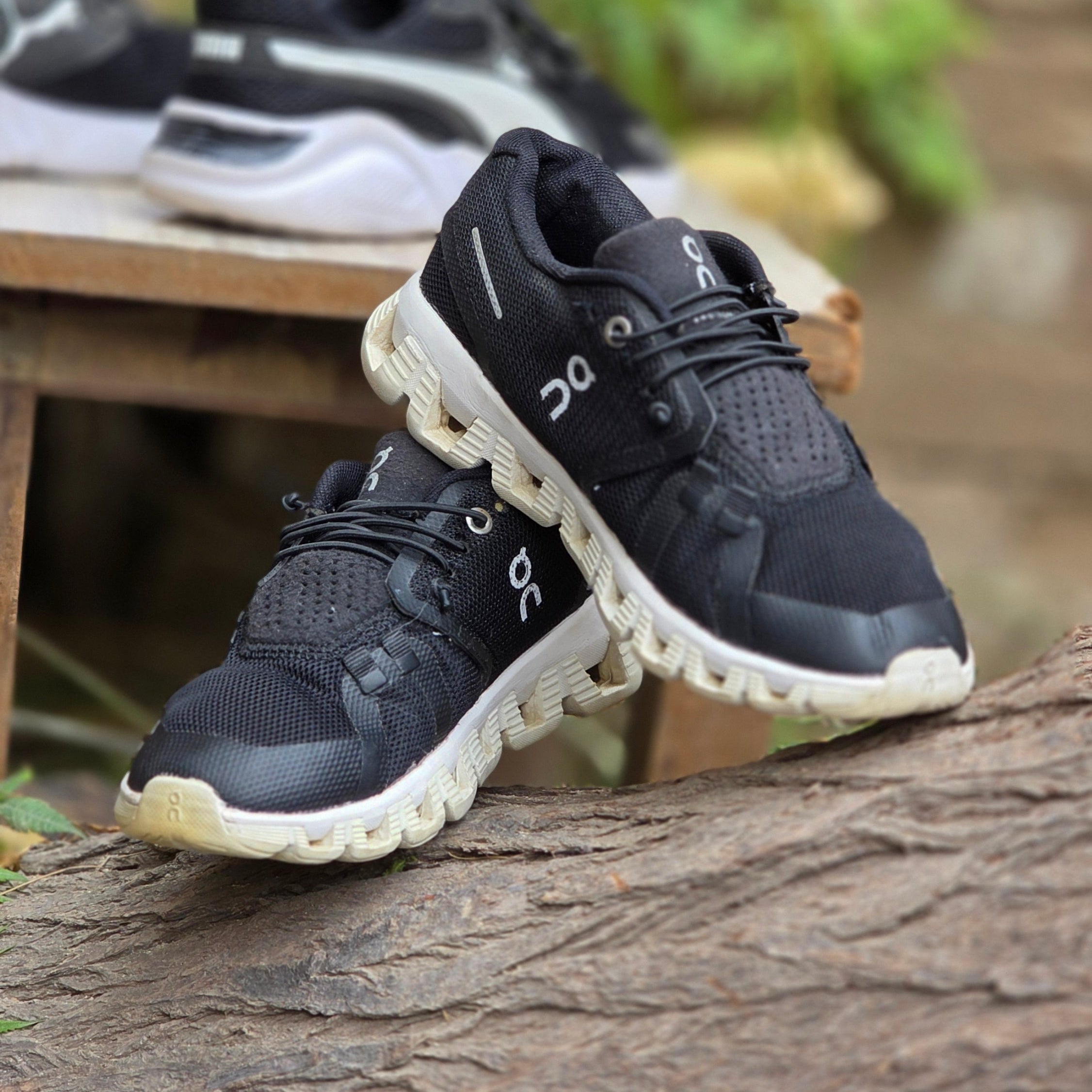 Size 4 ON Running Cloud 5 “Black” Sneakers – Used | Ghazali Style