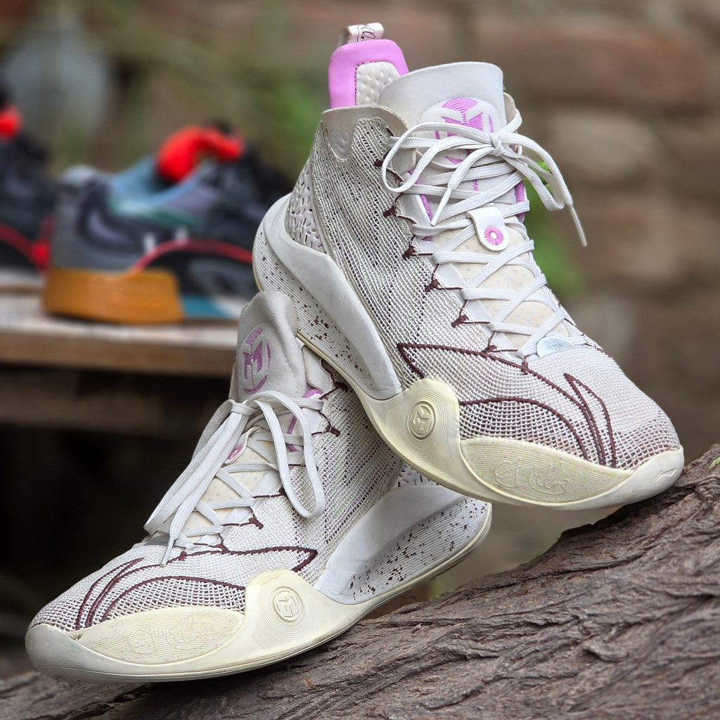 Size 9.5 Li-Ning CJ1 “Vanilla Icecream” Basketball Shoes – USED | Ghazali Style