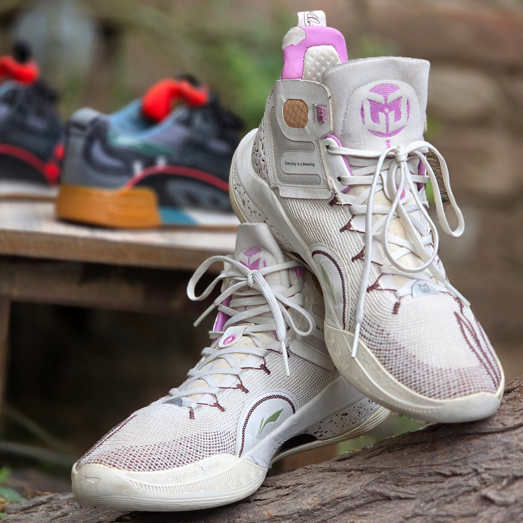 Size 9.5 Li-Ning CJ1 “Vanilla Icecream” Basketball Shoes – USED | Ghazali Style