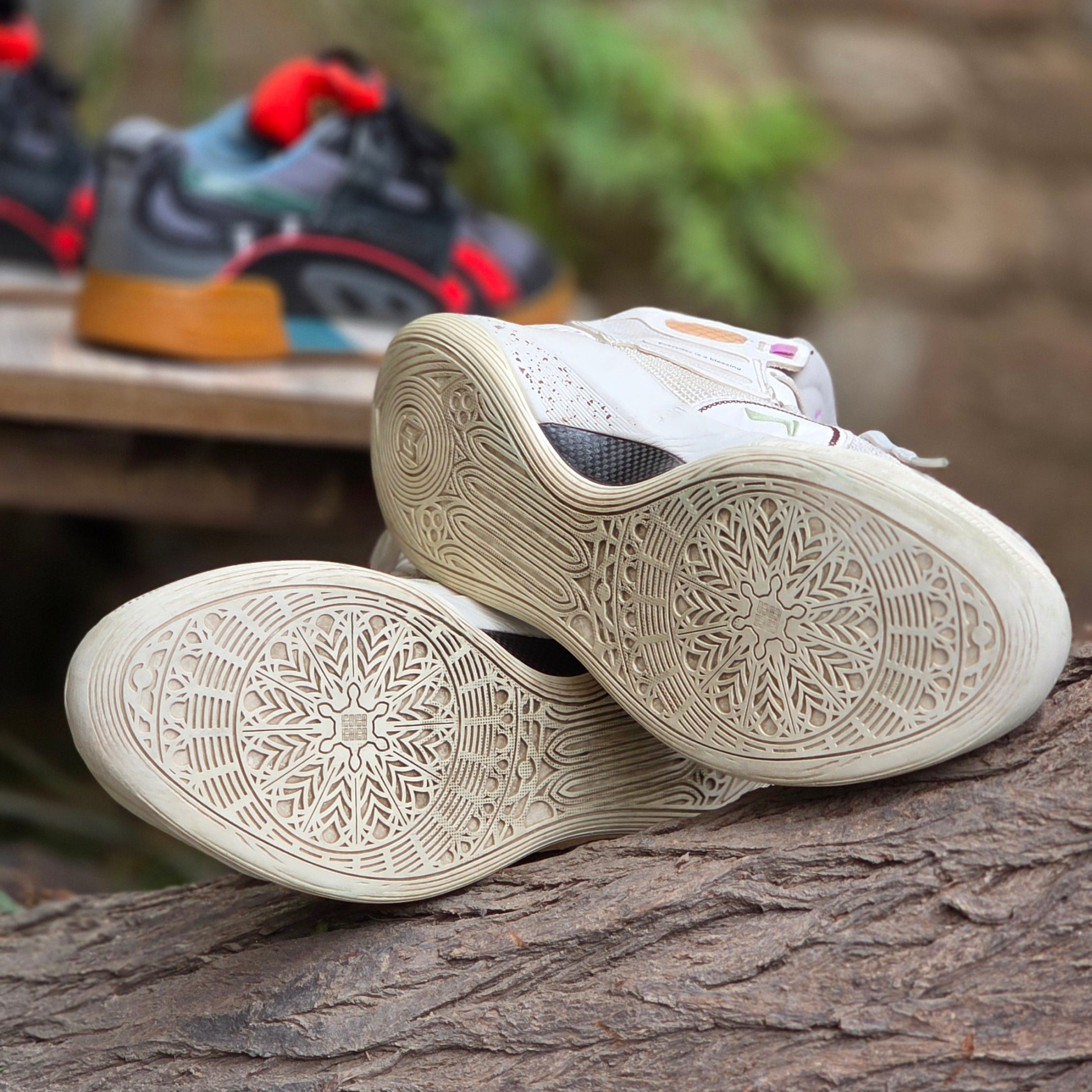 Size 9.5 Li-Ning CJ1 “Vanilla Icecream” Basketball Shoes – USED | Ghazali Style